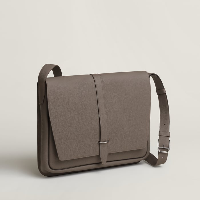 Gris Étain Steve Light Messenger Bag
