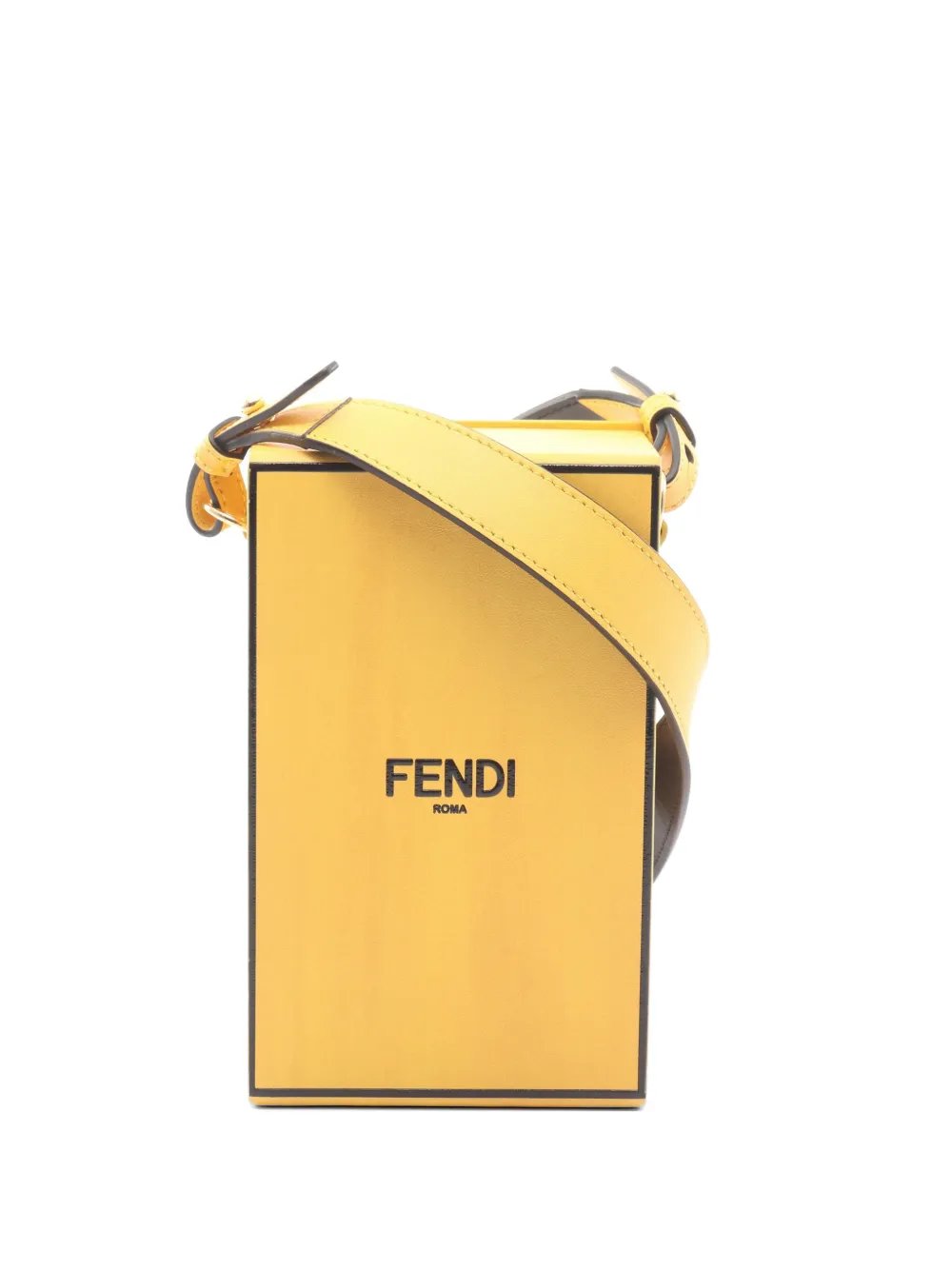 2010s box leather shoulder bag