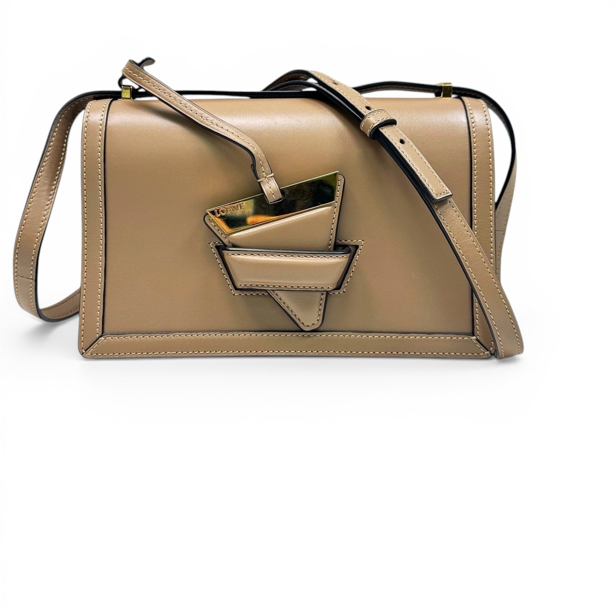 Barcelona leather handbag