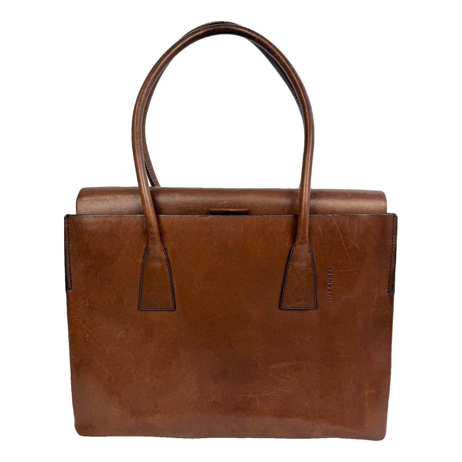 Leather handbag
