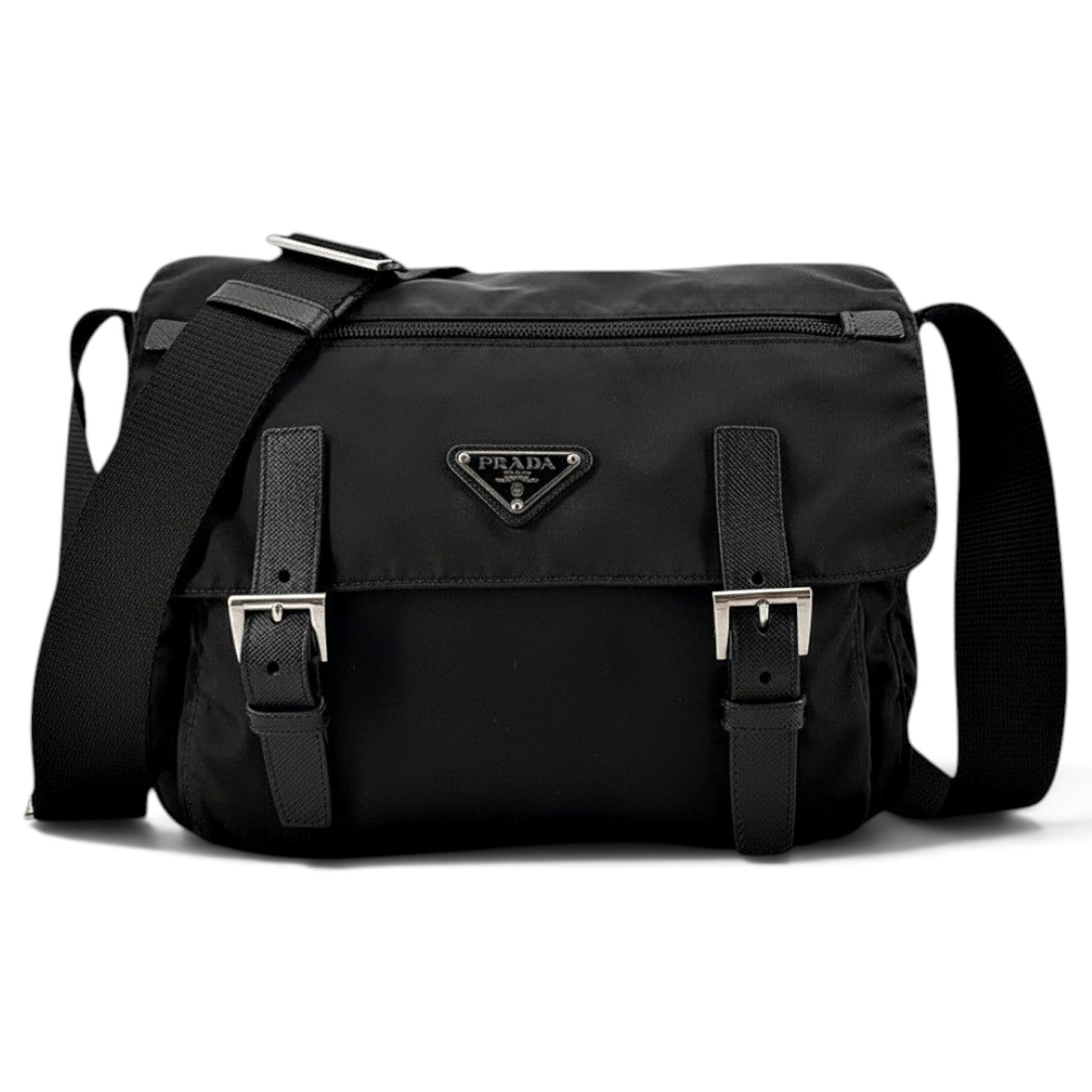 Re-Nylon crossbody bag