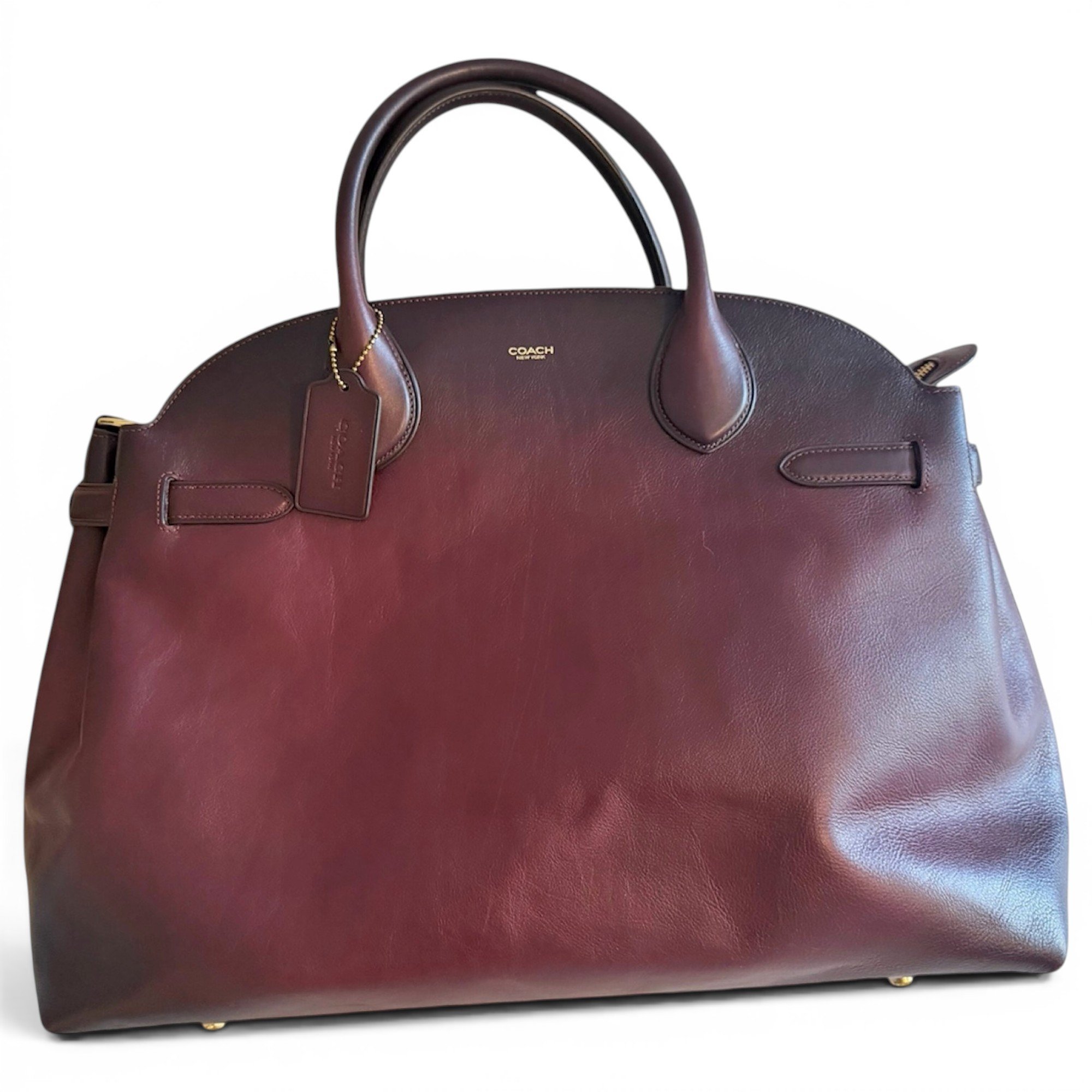 Leather satchel