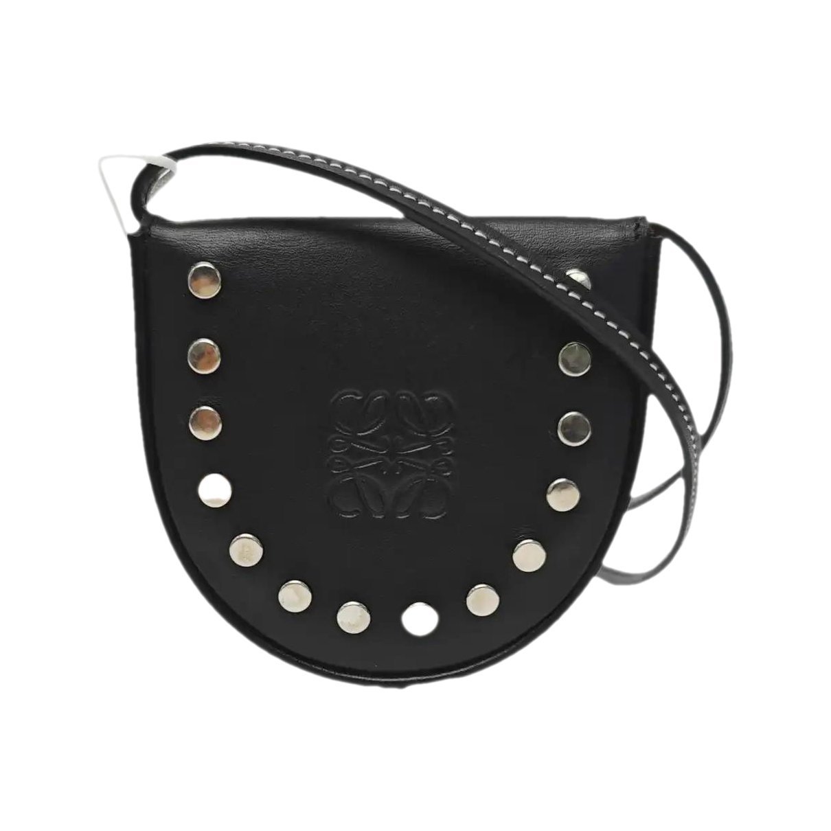 Heel leather crossbody bag