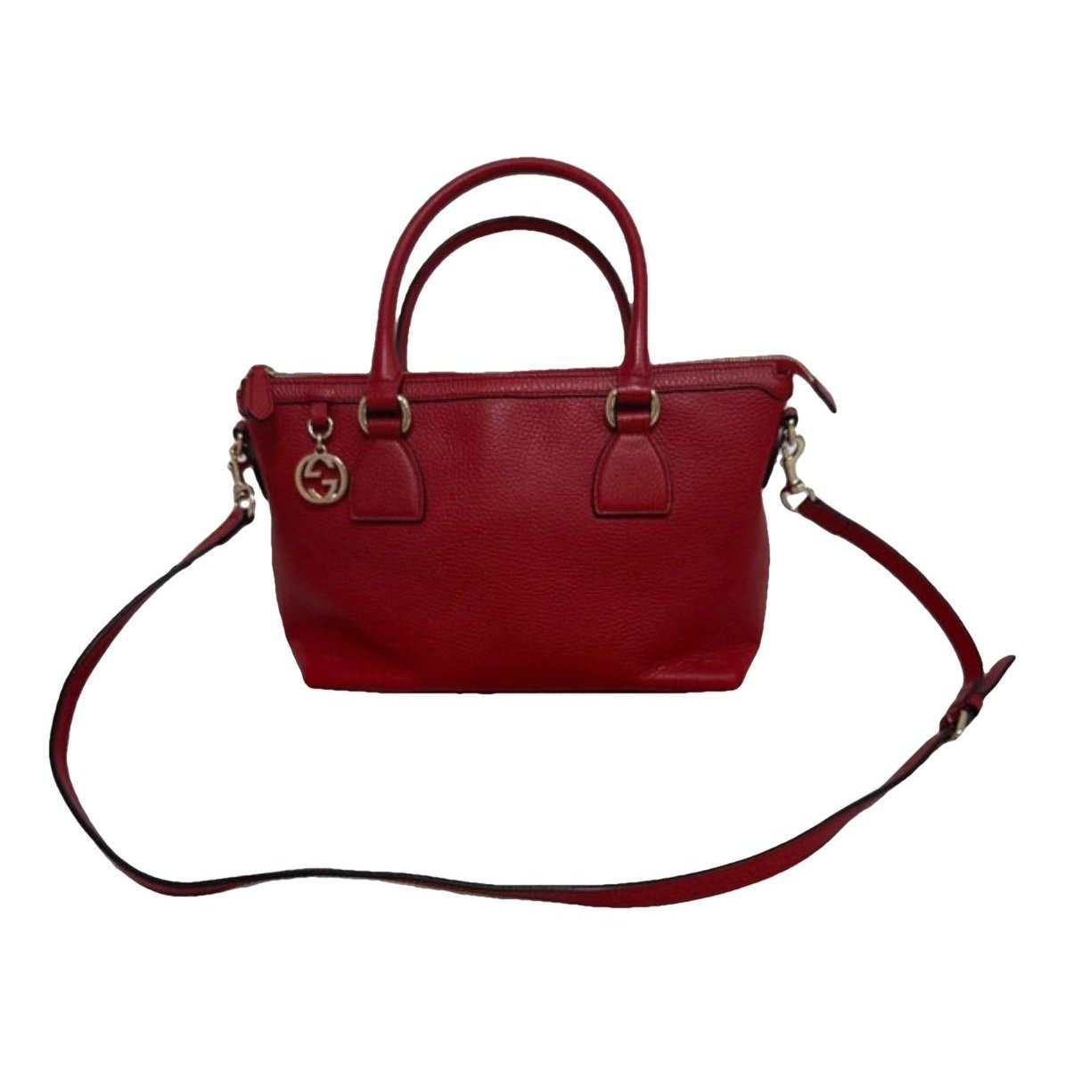 Swing leather tote