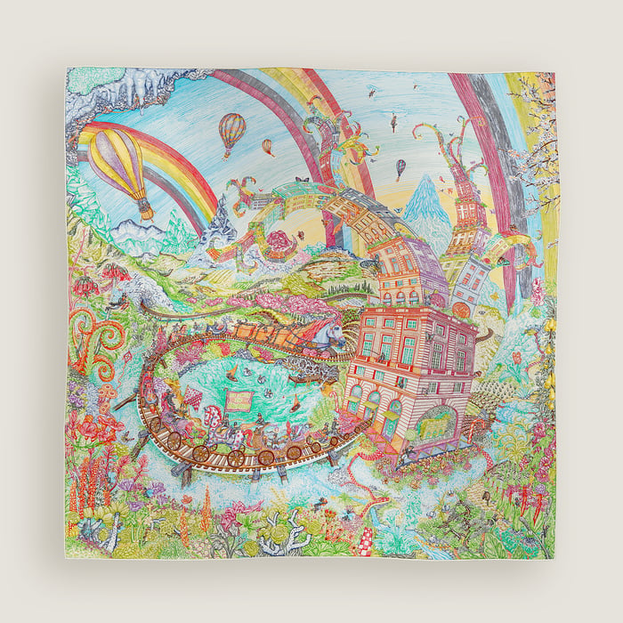 Les Folies Du Faubourg Scarf 90