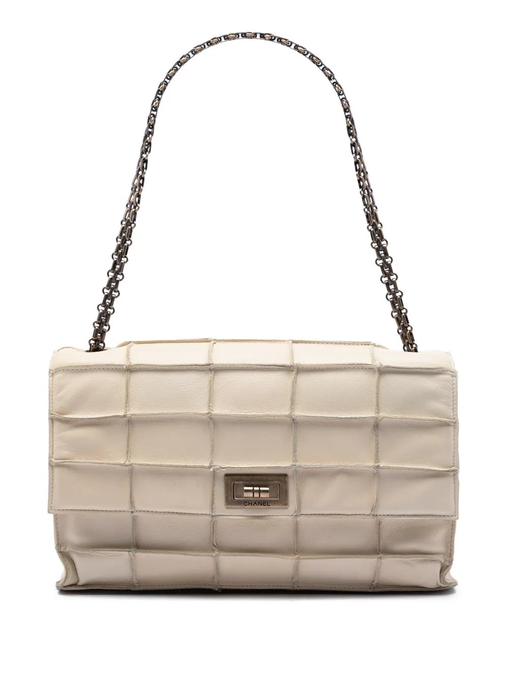 1997-1999 Identification Lambskin Patchwork Reissue 2.55 Flap shoulder bag