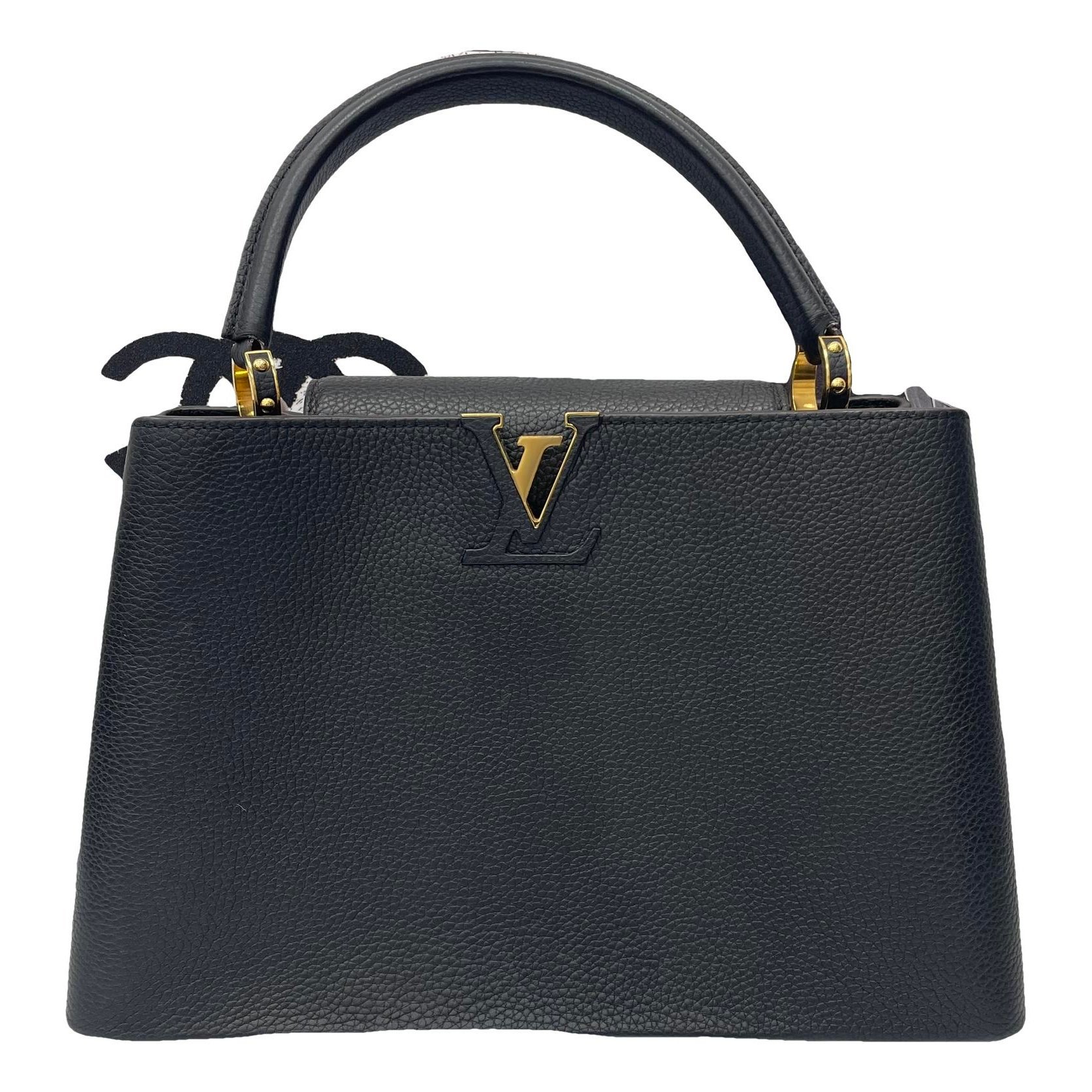 Capucines leather handbag