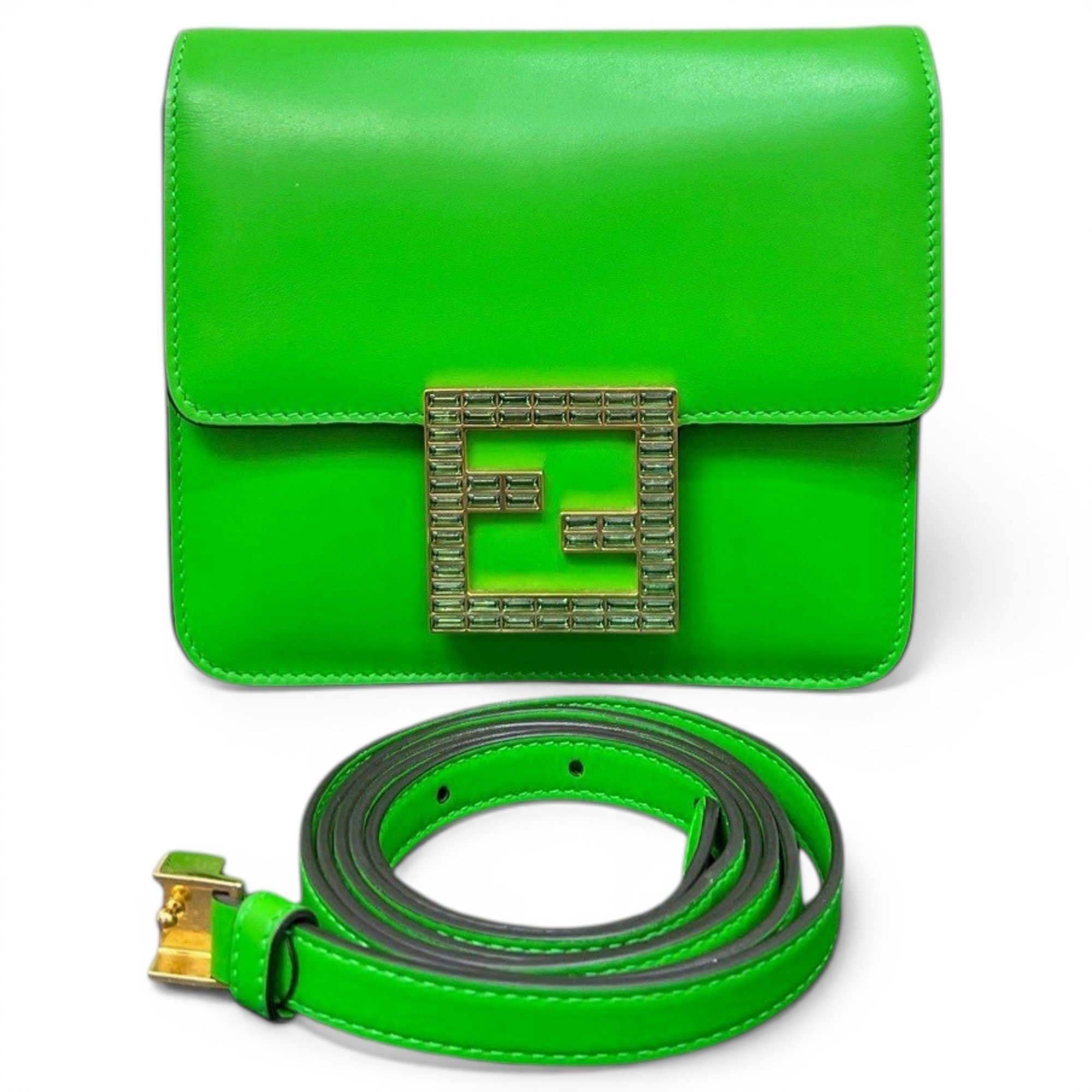 Leather crossbody bag