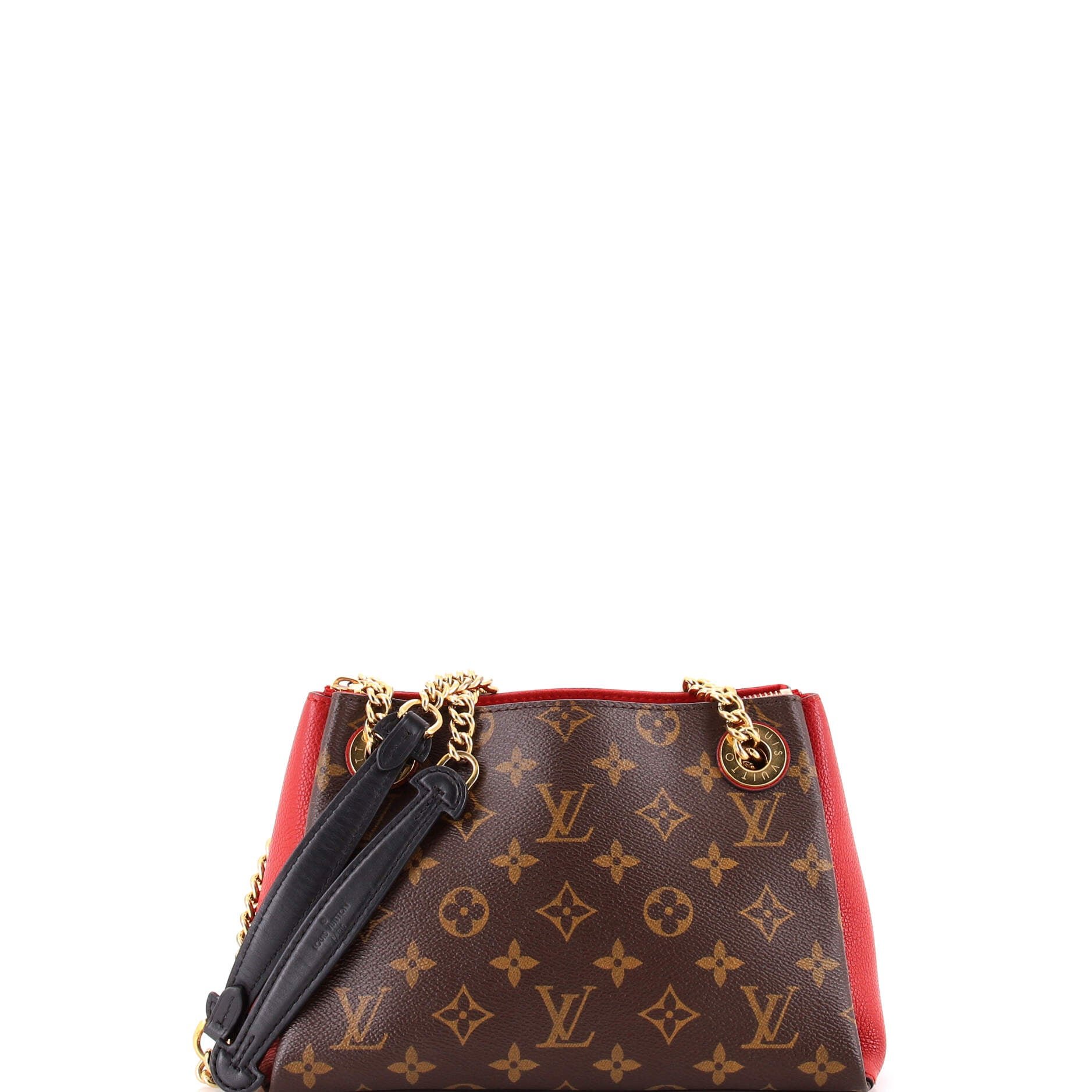 Surene Handbag Monogram Canvas with Leather BB