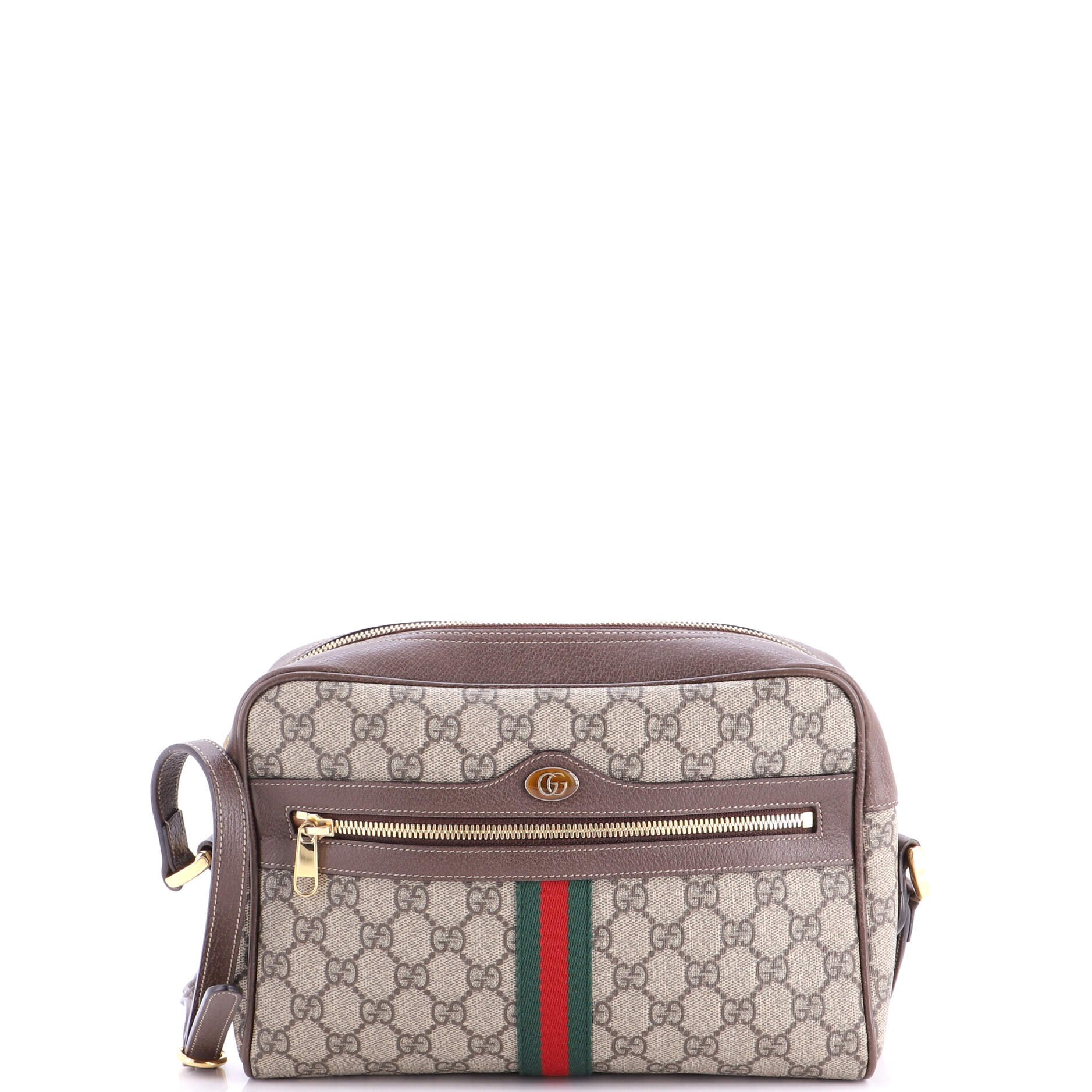 Ophidia Shoulder Bag GG Coated Canvas Small