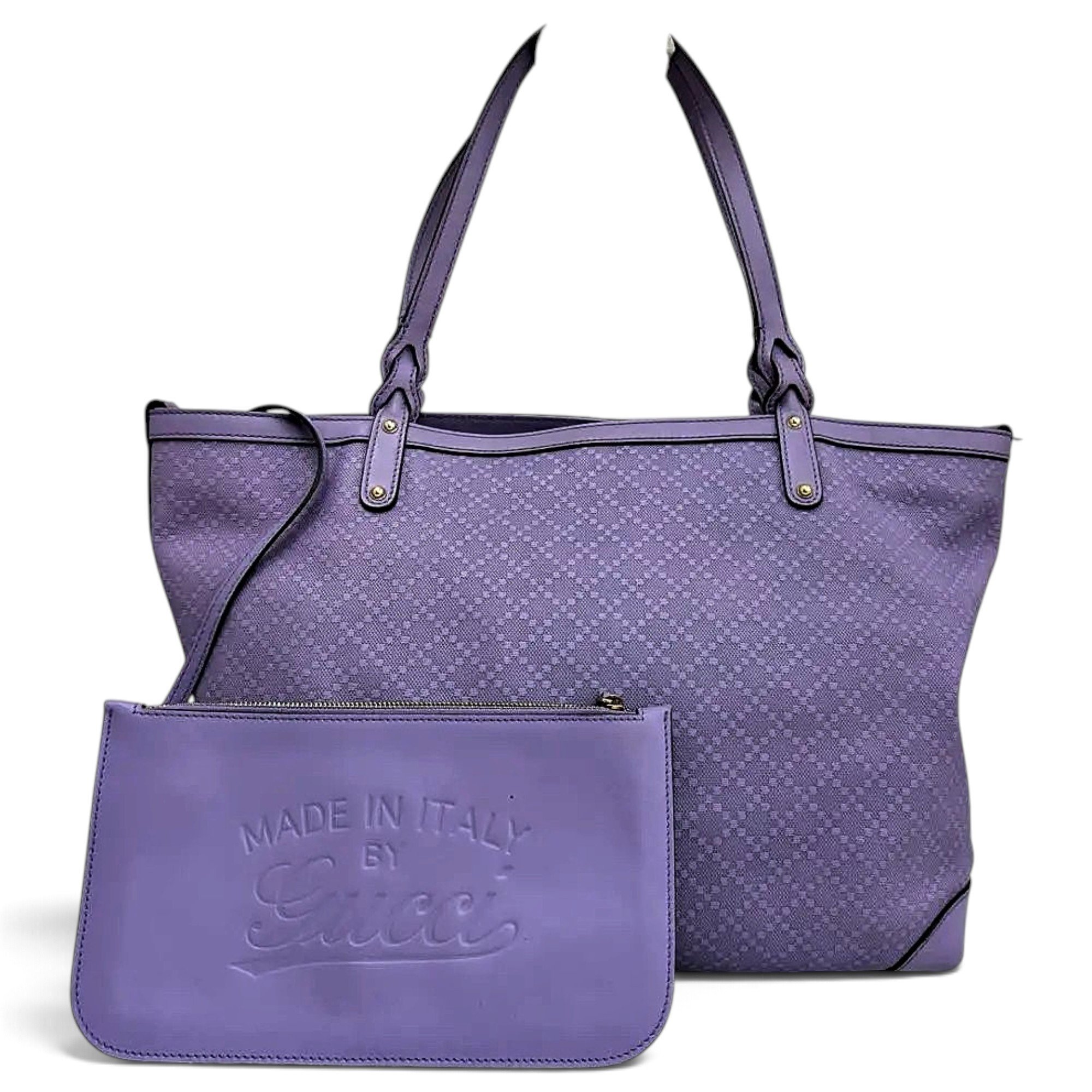 Leather tote