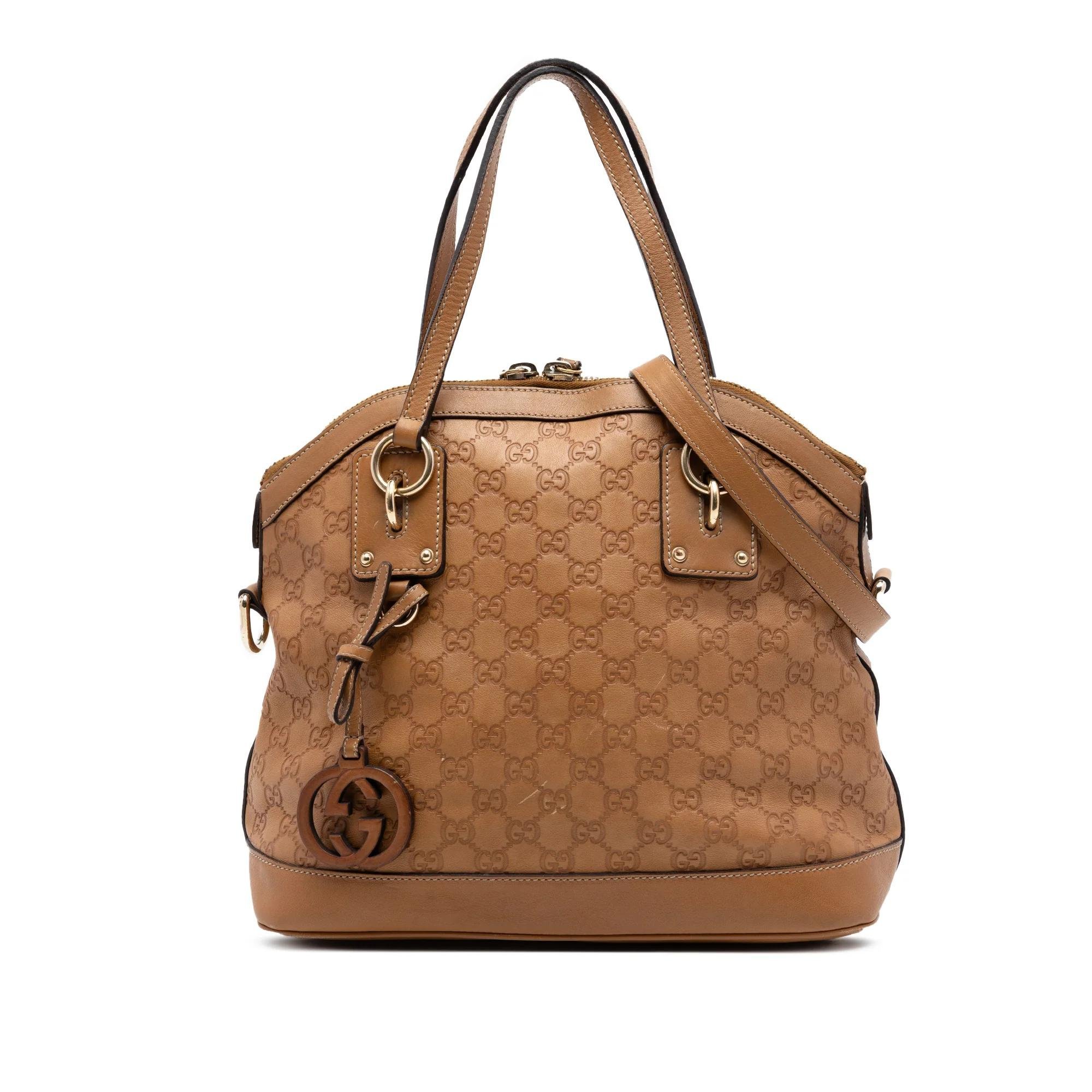 Dôme pony-style calfskin handbag