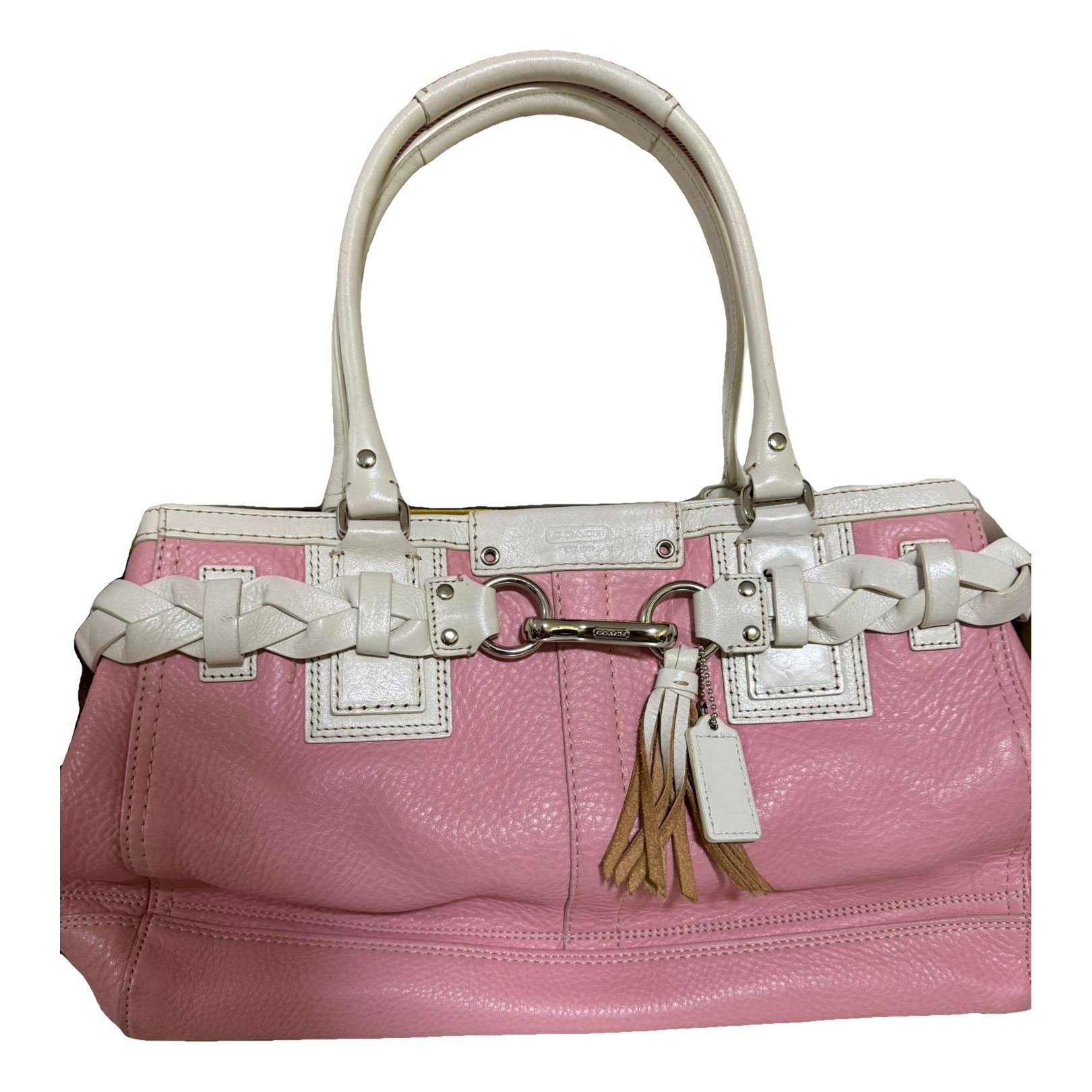 Leather handbag