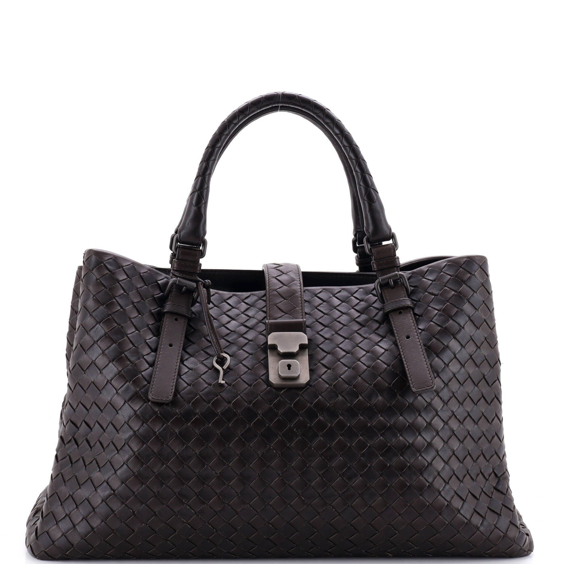 Roma Bag Intrecciato Nappa Medium