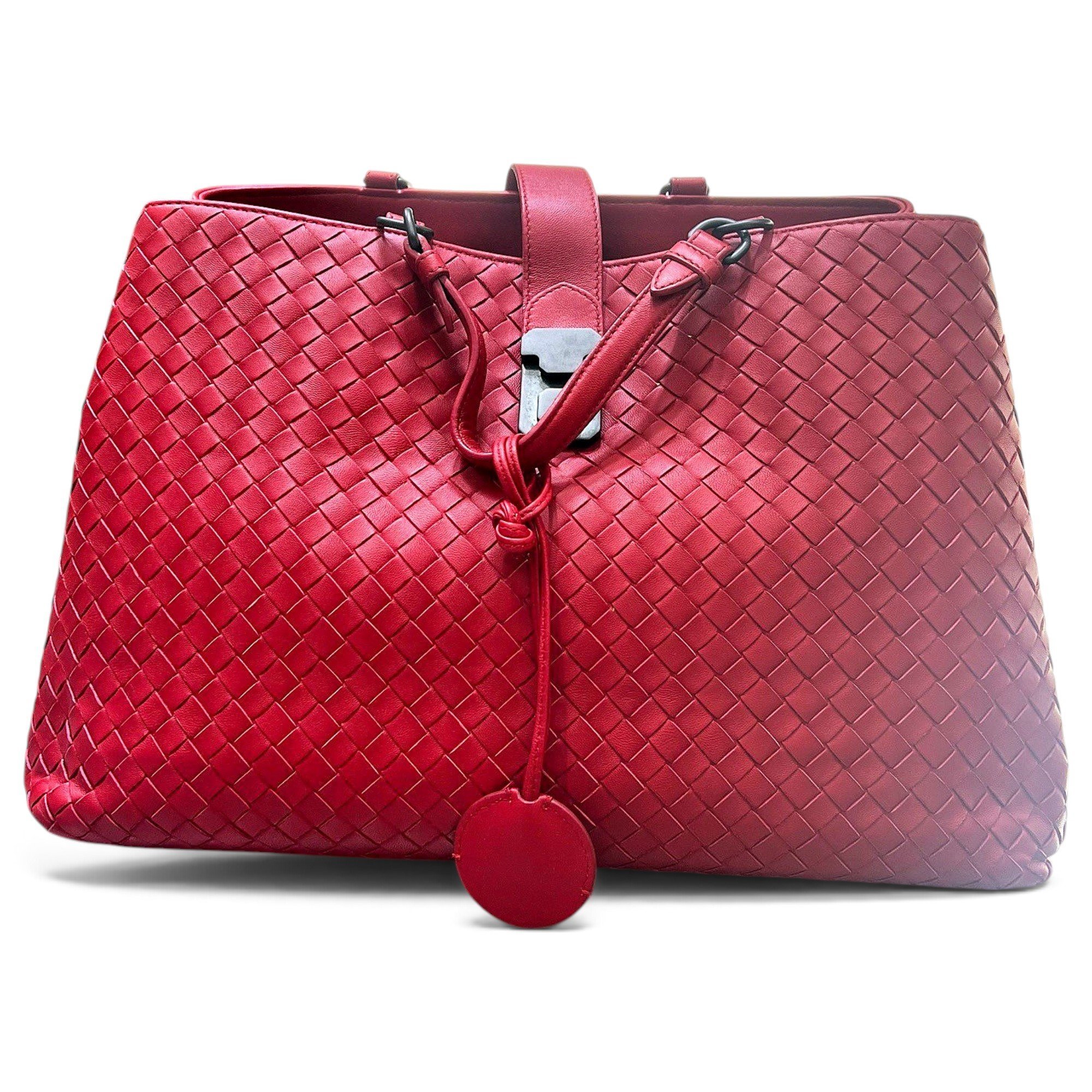 Roma leather tote