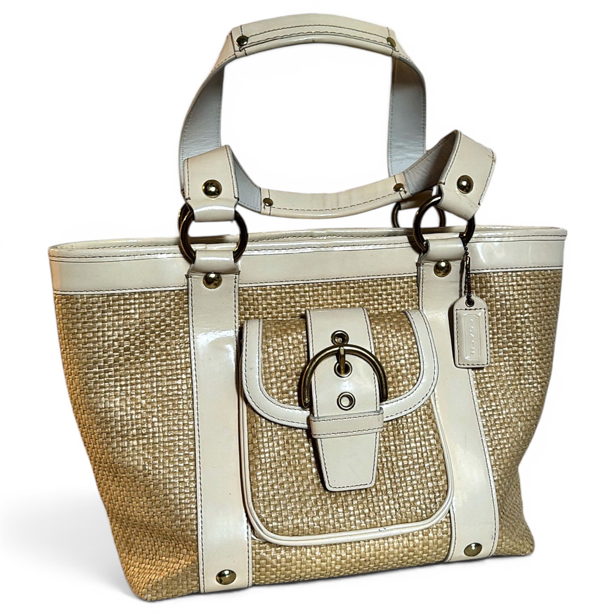 Leather satchel