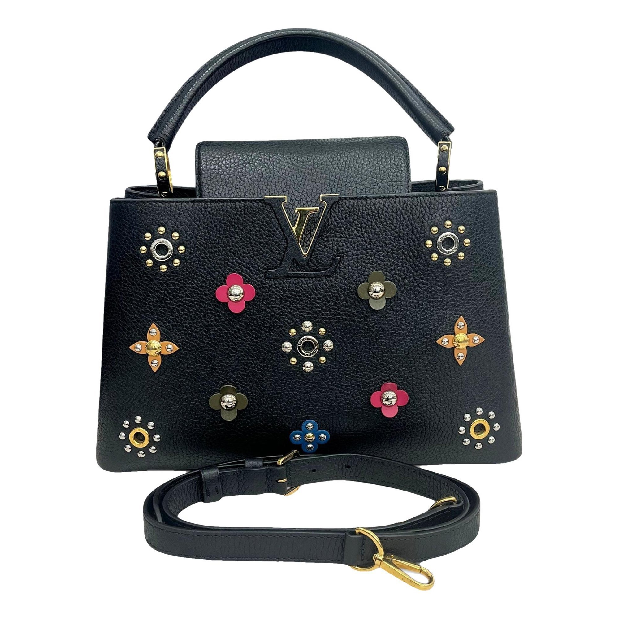 Capucines leather handbag
