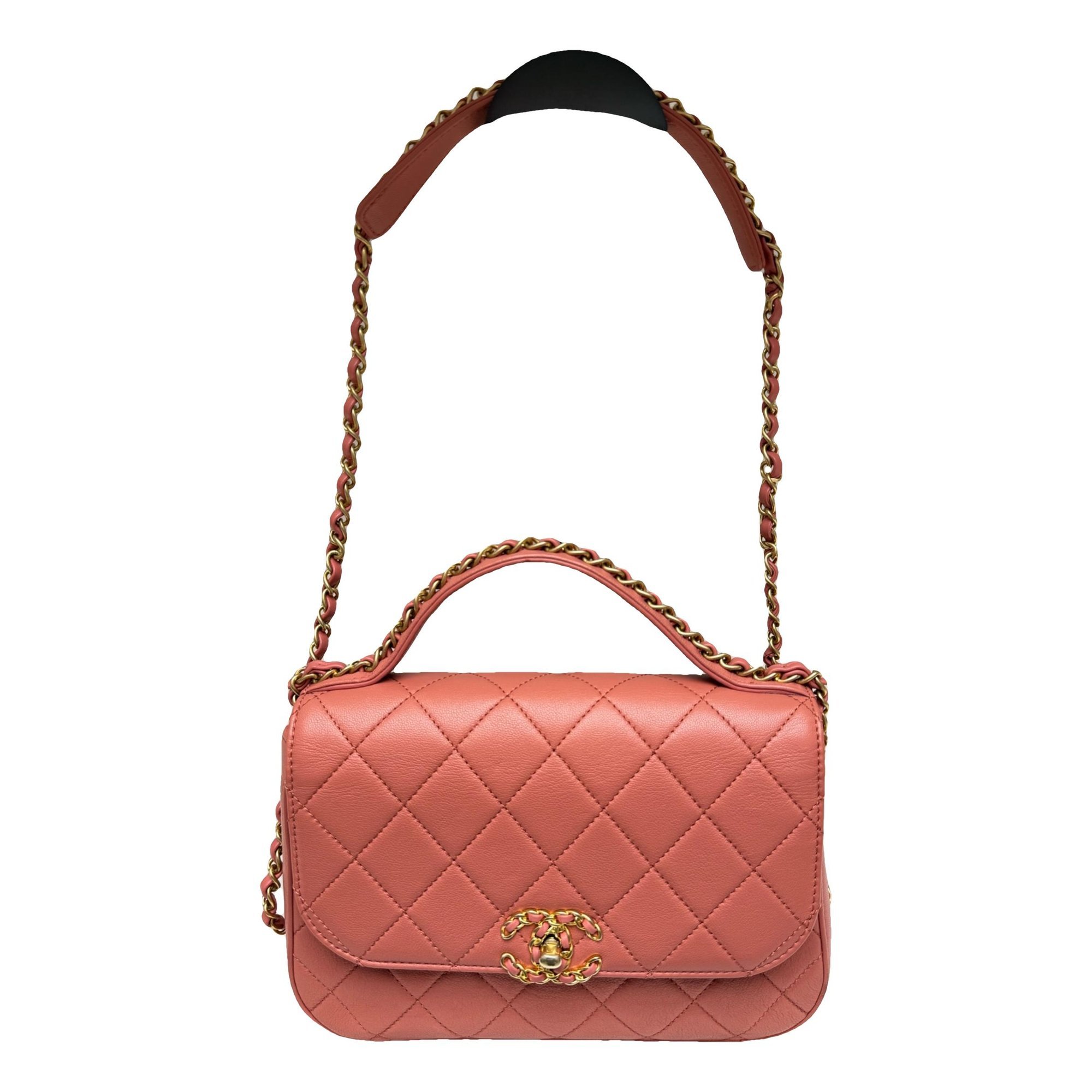 Chanel 19 leather handbag