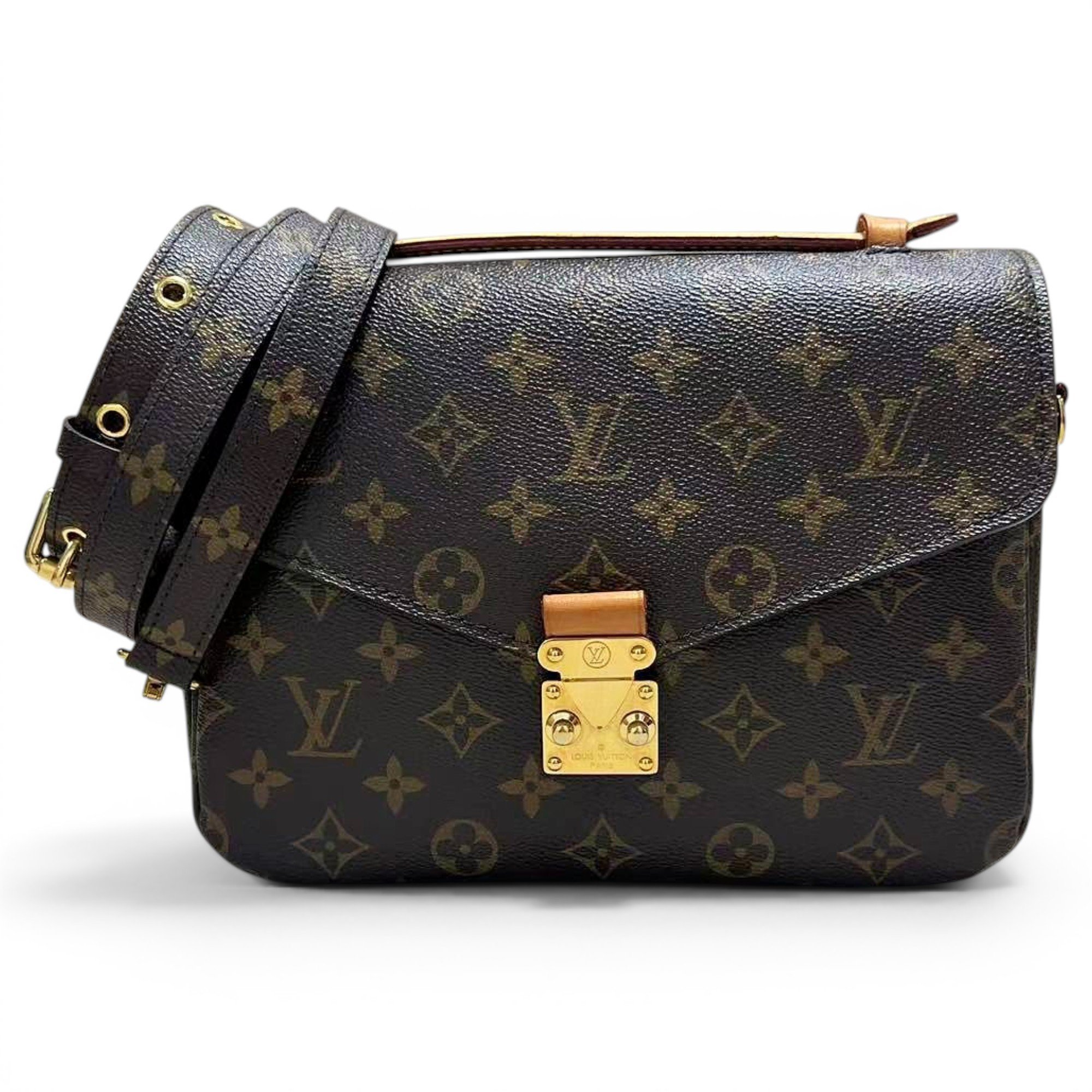 Metis leather handbag