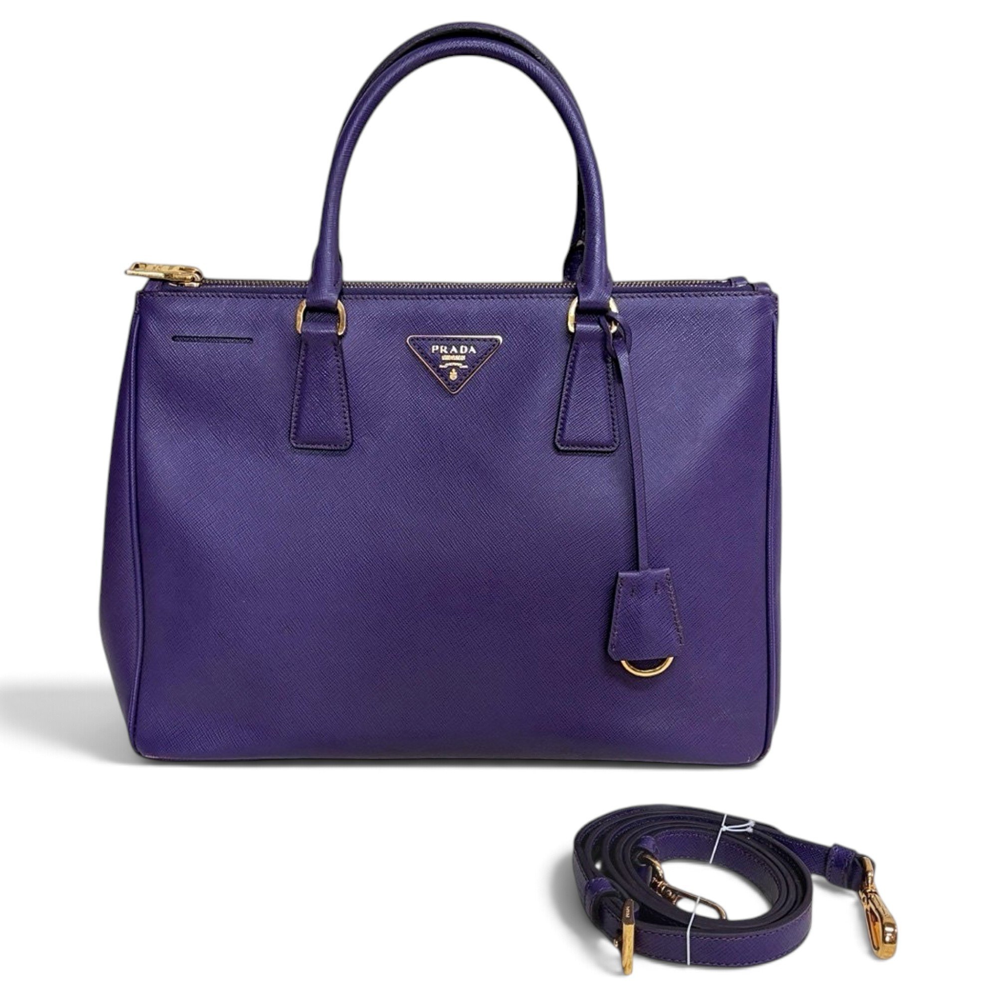 Galleria leather handbag