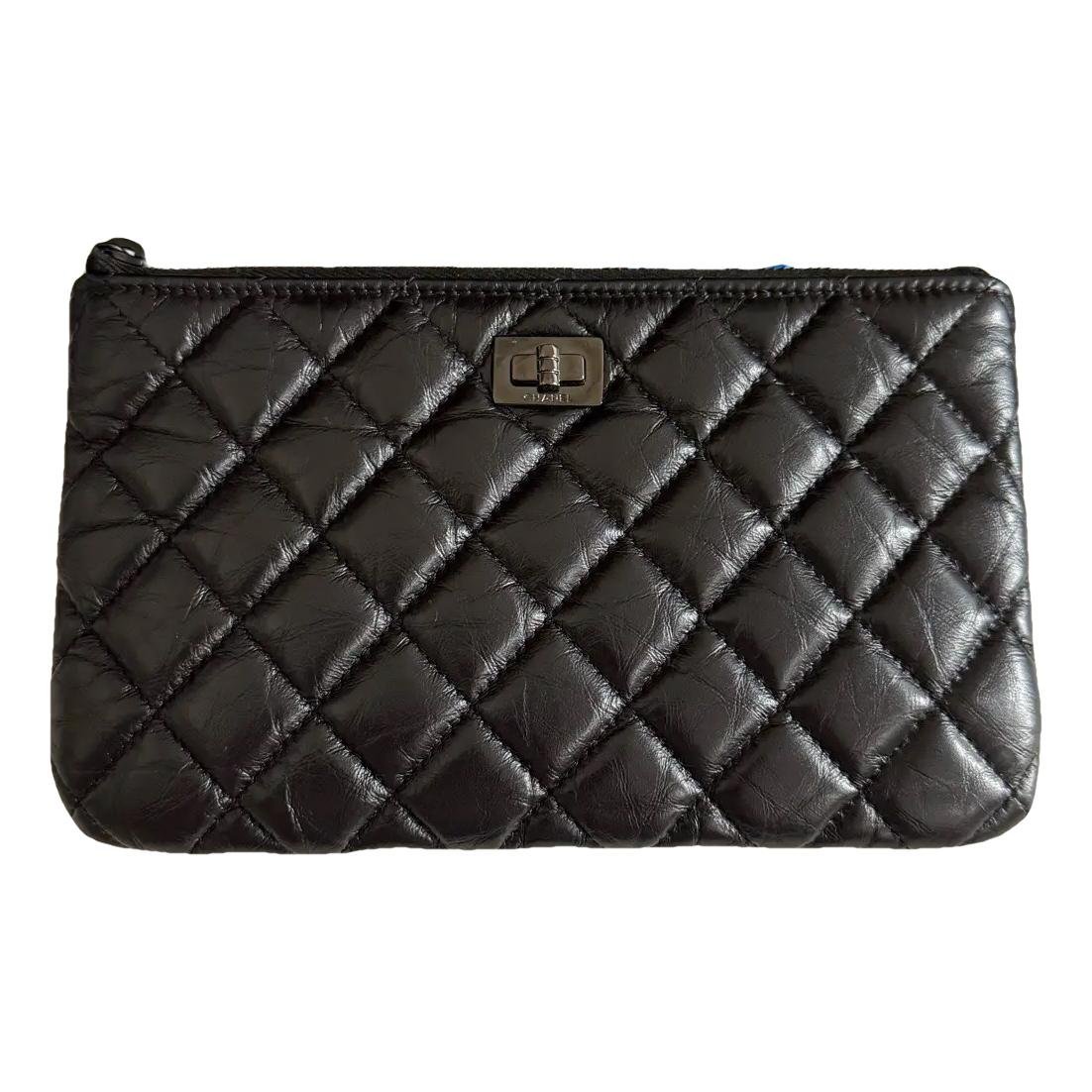 2.55 leather clutch bag