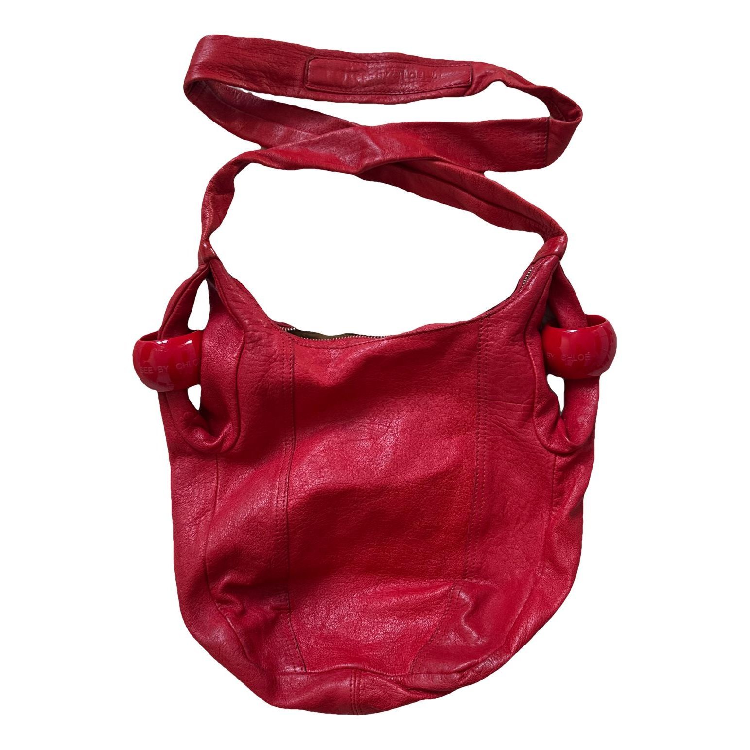 Leather crossbody bag