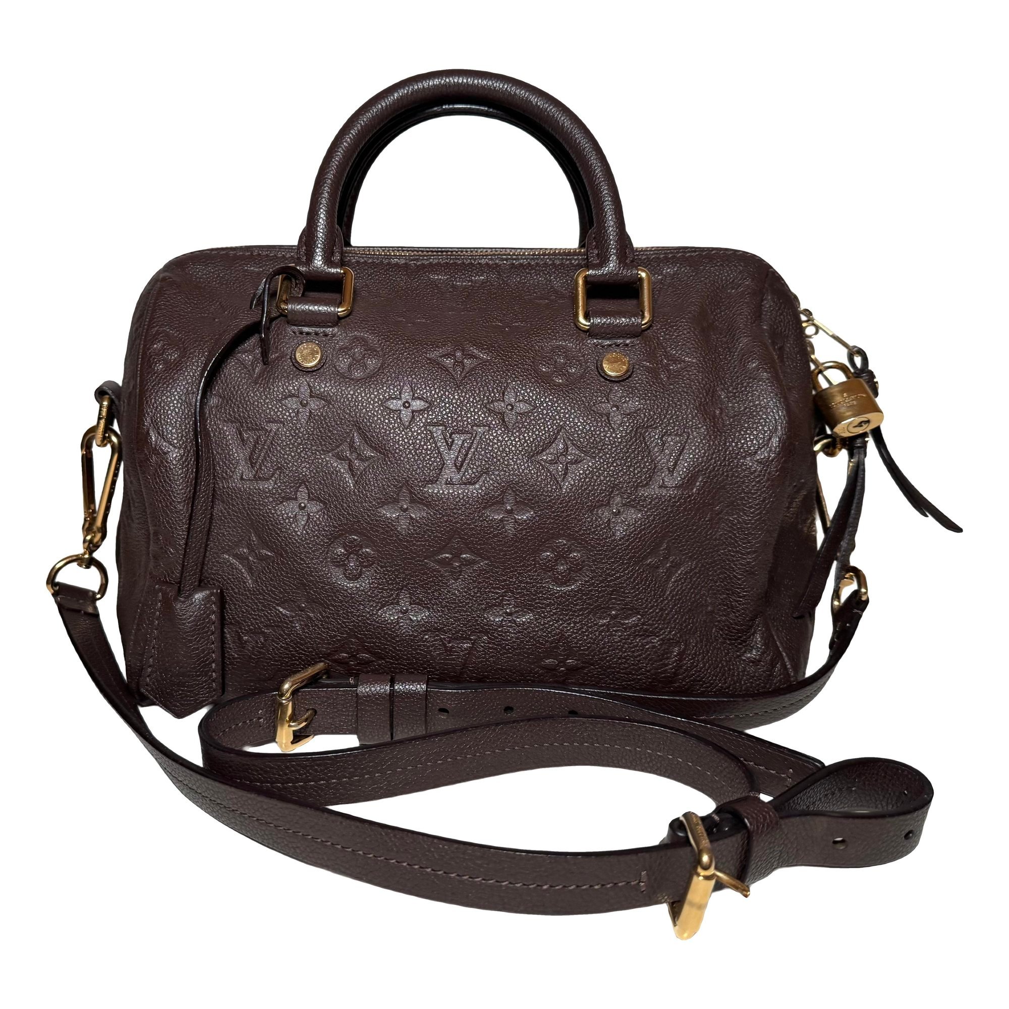 Speedy Bandoulière leather handbag
