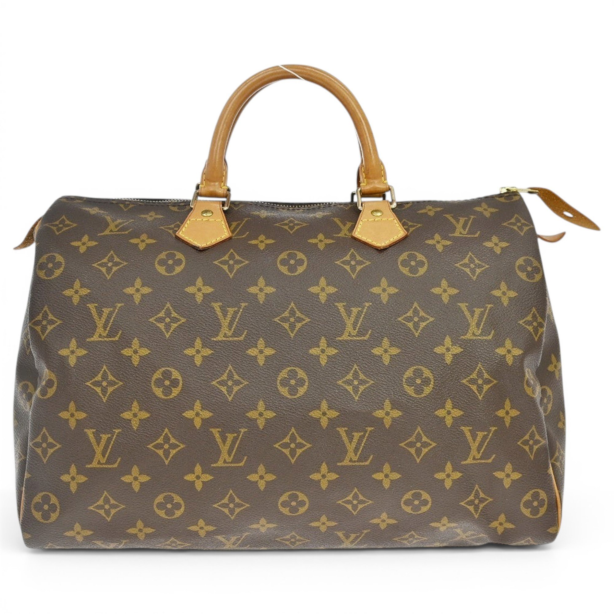 Speedy leather handbag