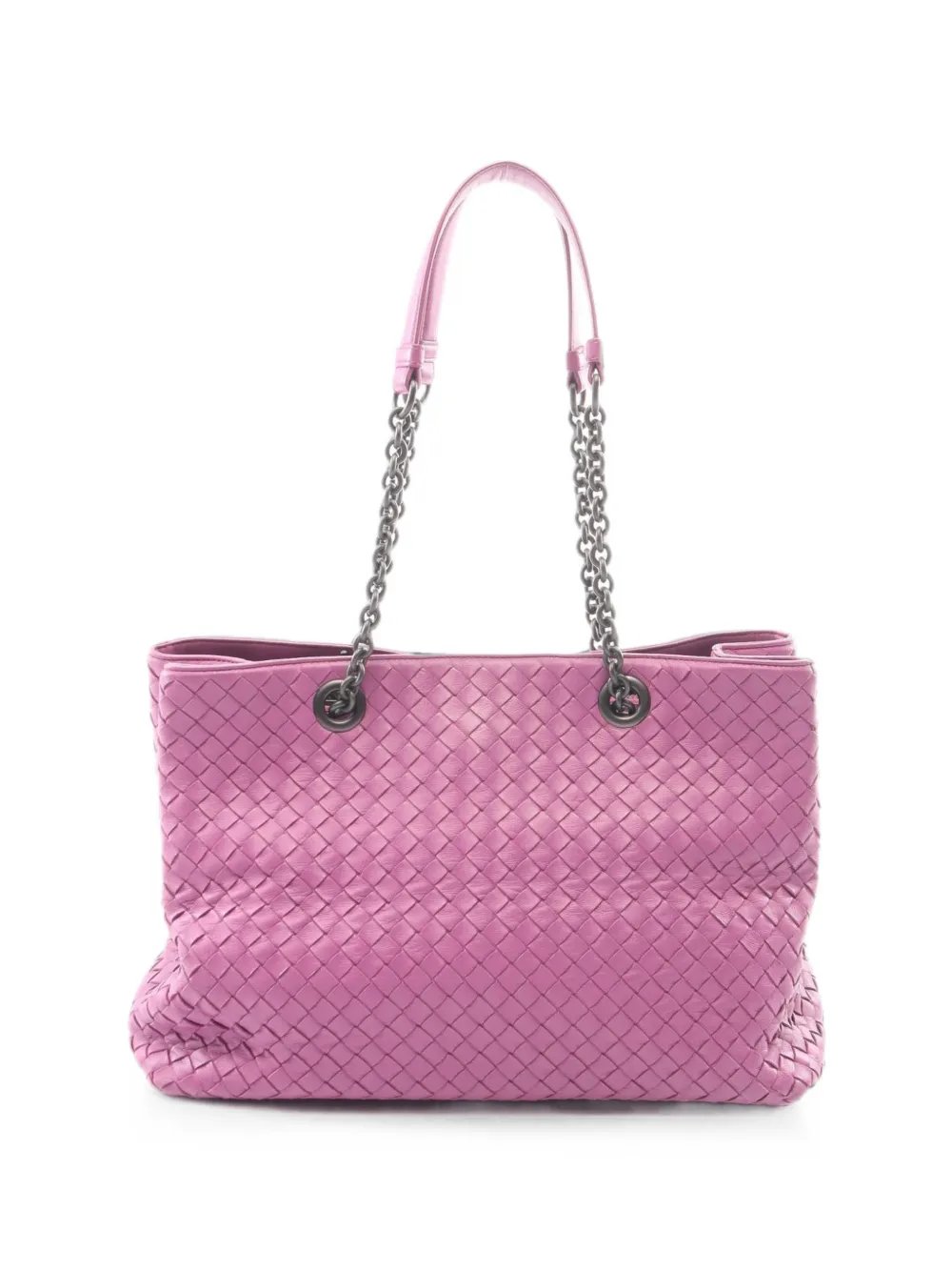 2010s Intrecciato chain tote bag