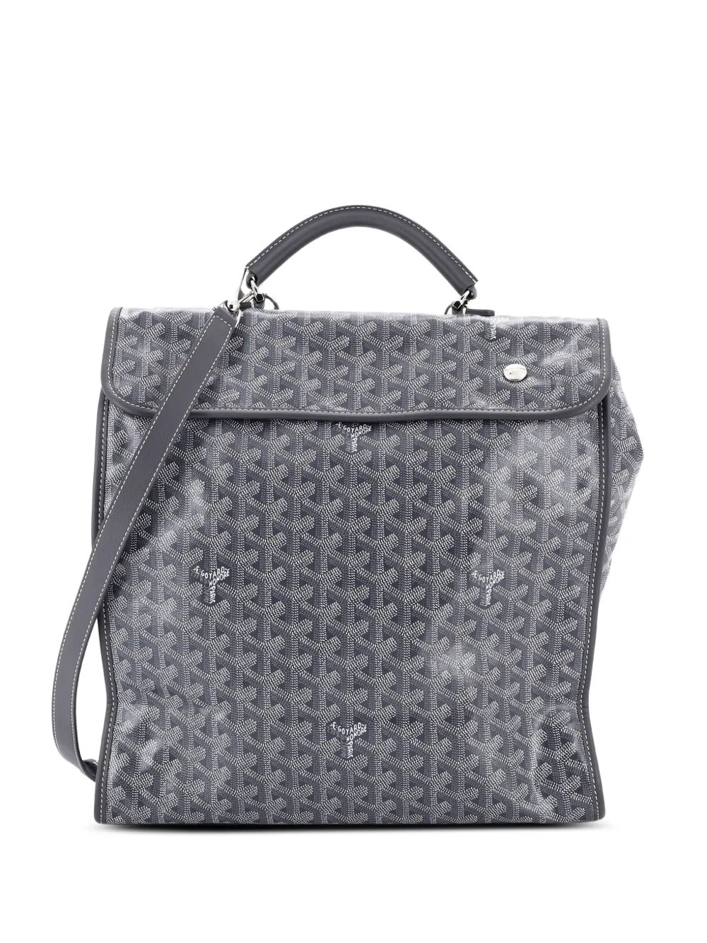 Saint Leger Briefcase Coated Canvas backpack