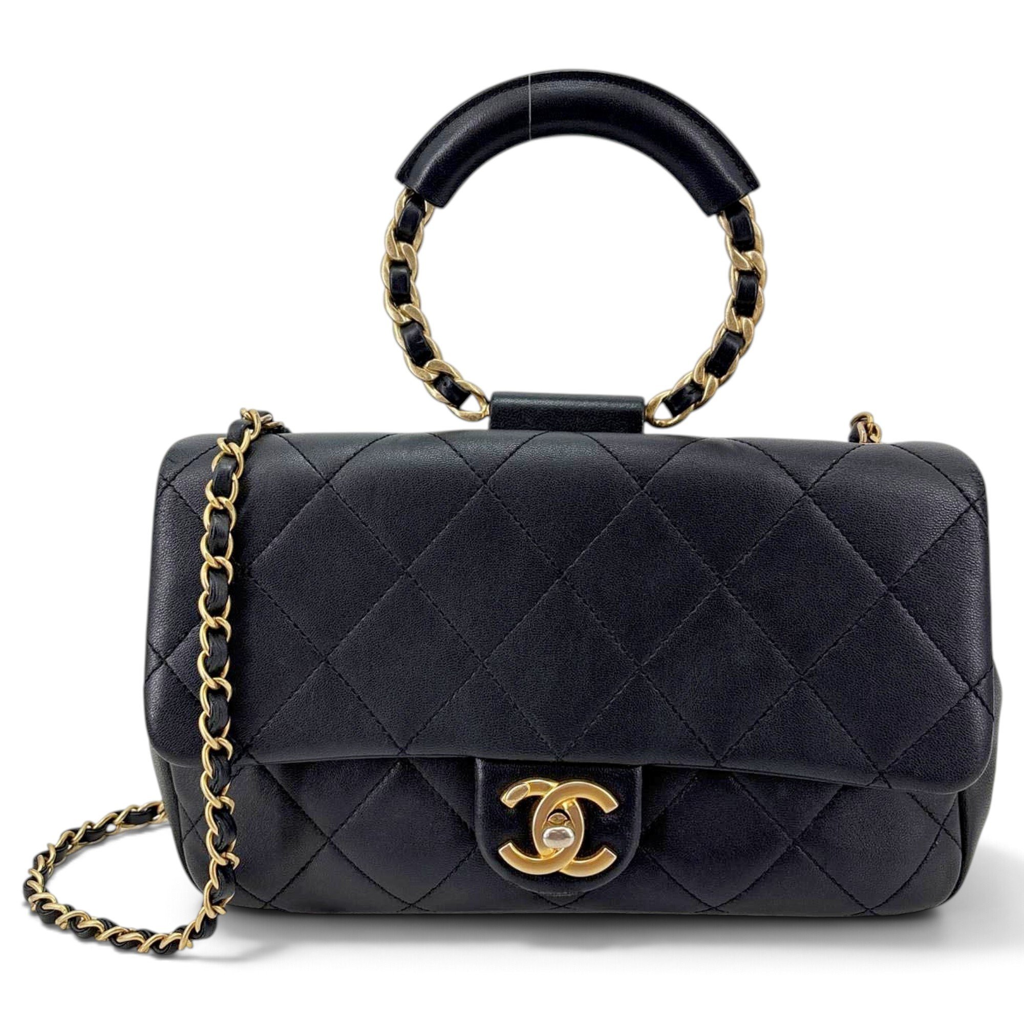 Leather handbag