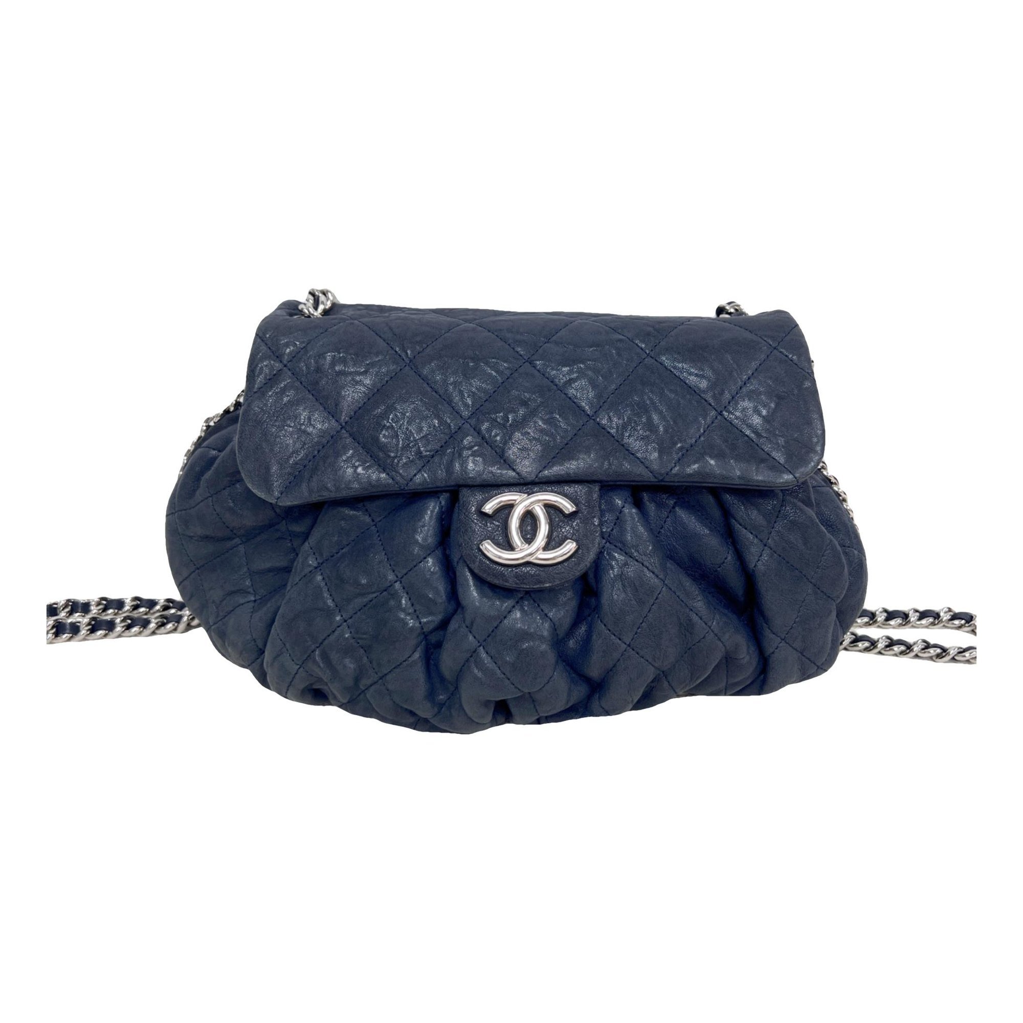Chain Around leather crossbody bag