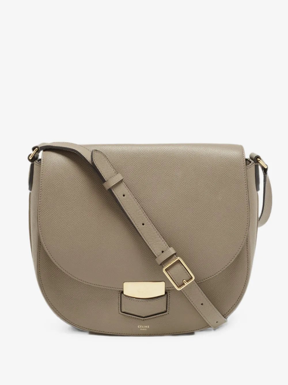 Trotteur saddle medium shoulder bag
