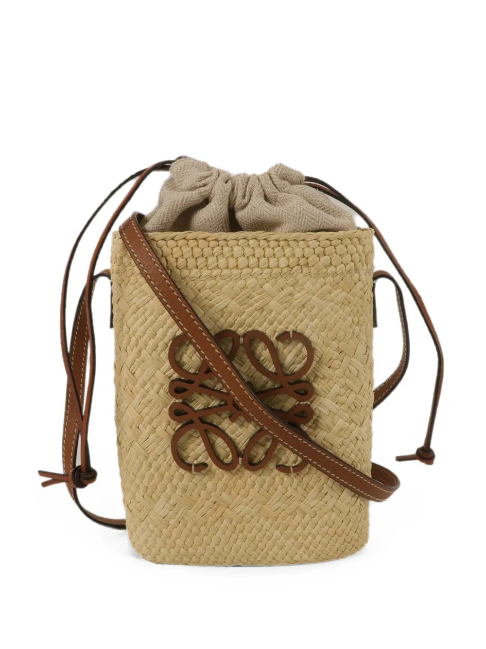 Square Pocket Anagram shoulder bag