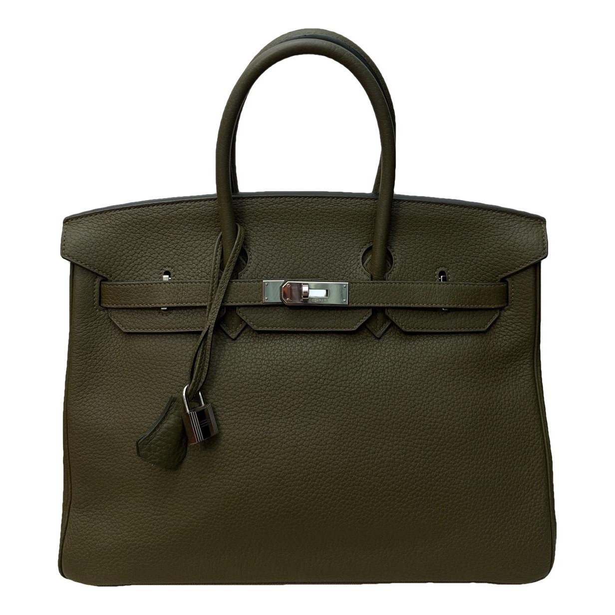 Birkin 35 leather handbag