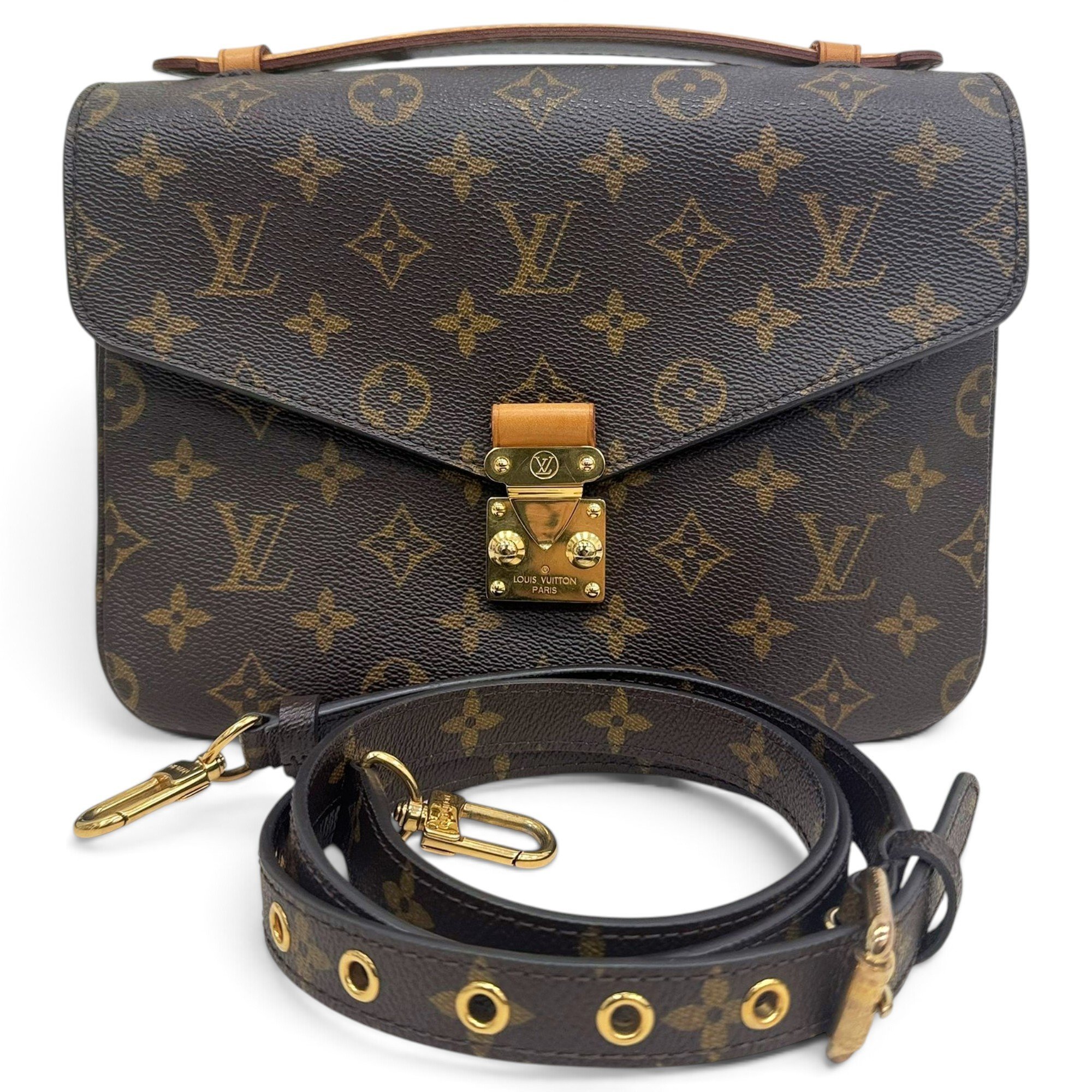 Metis leather crossbody bag