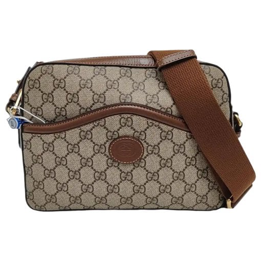 Leather crossbody bag