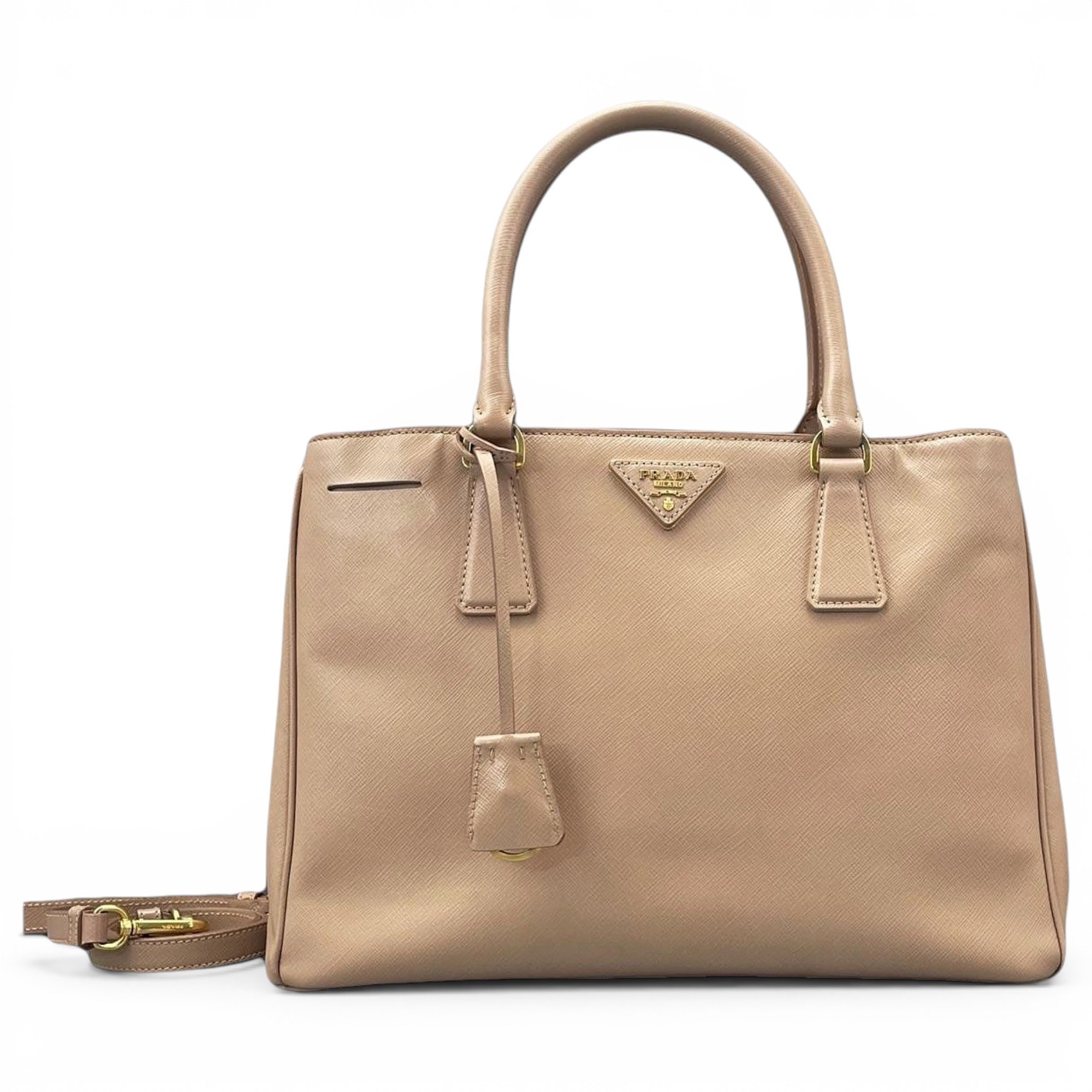 Galleria leather handbag