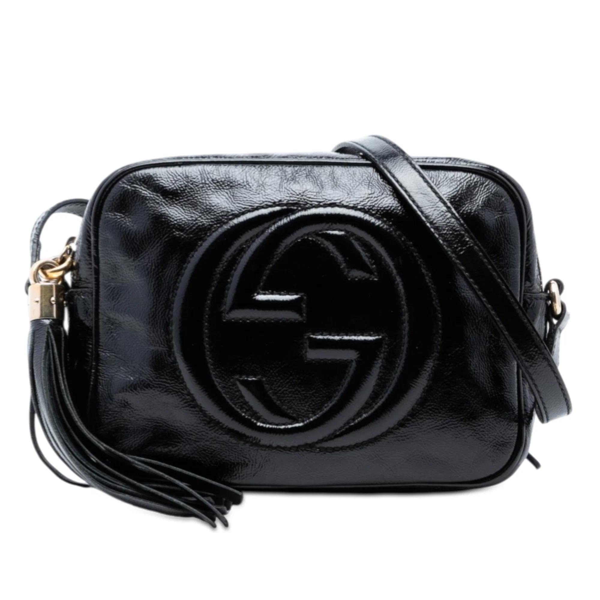 Soho patent leather handbag