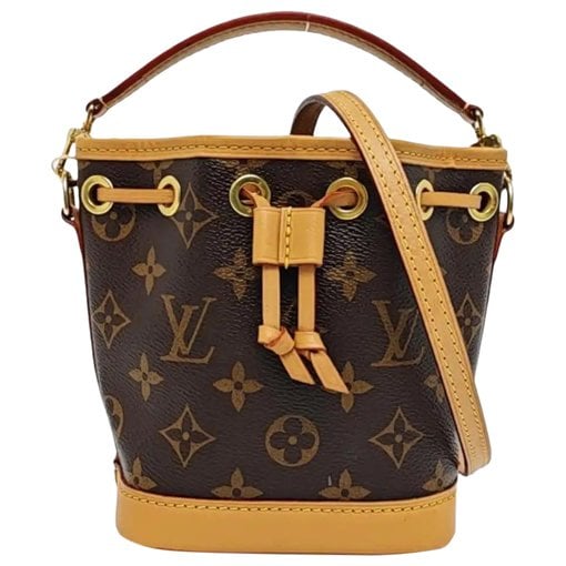 Nano Noé leather handbag