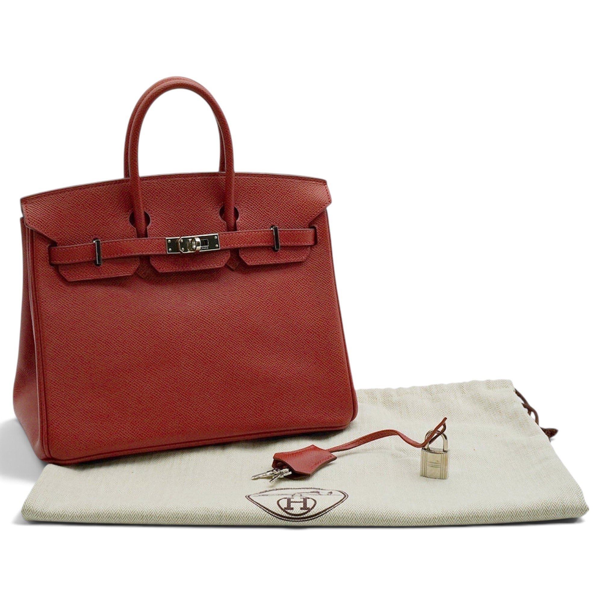 Birkin 30 leather handbag