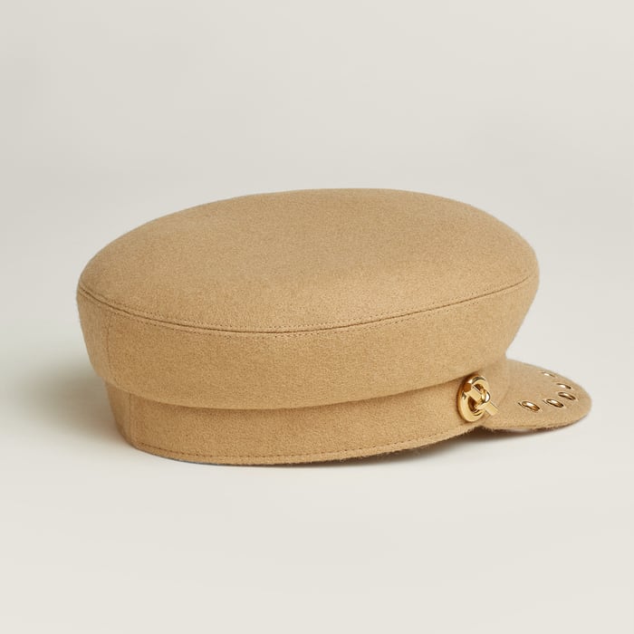 Beige Vauban Sailor Cap