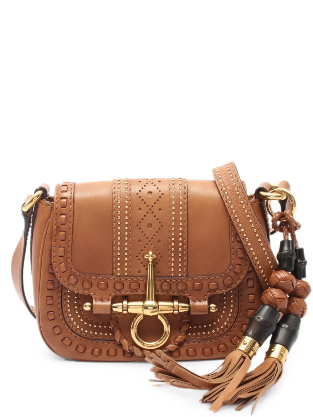 2000s Bamboo Horsebit shoulder bag