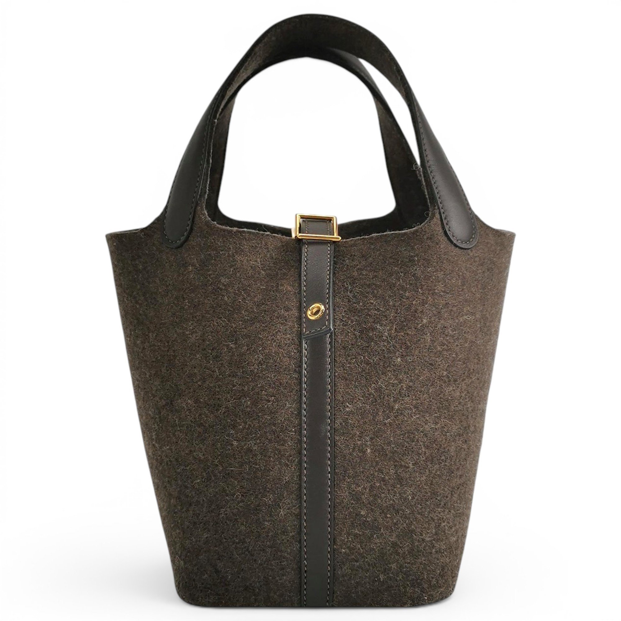 Picotin wool handbag