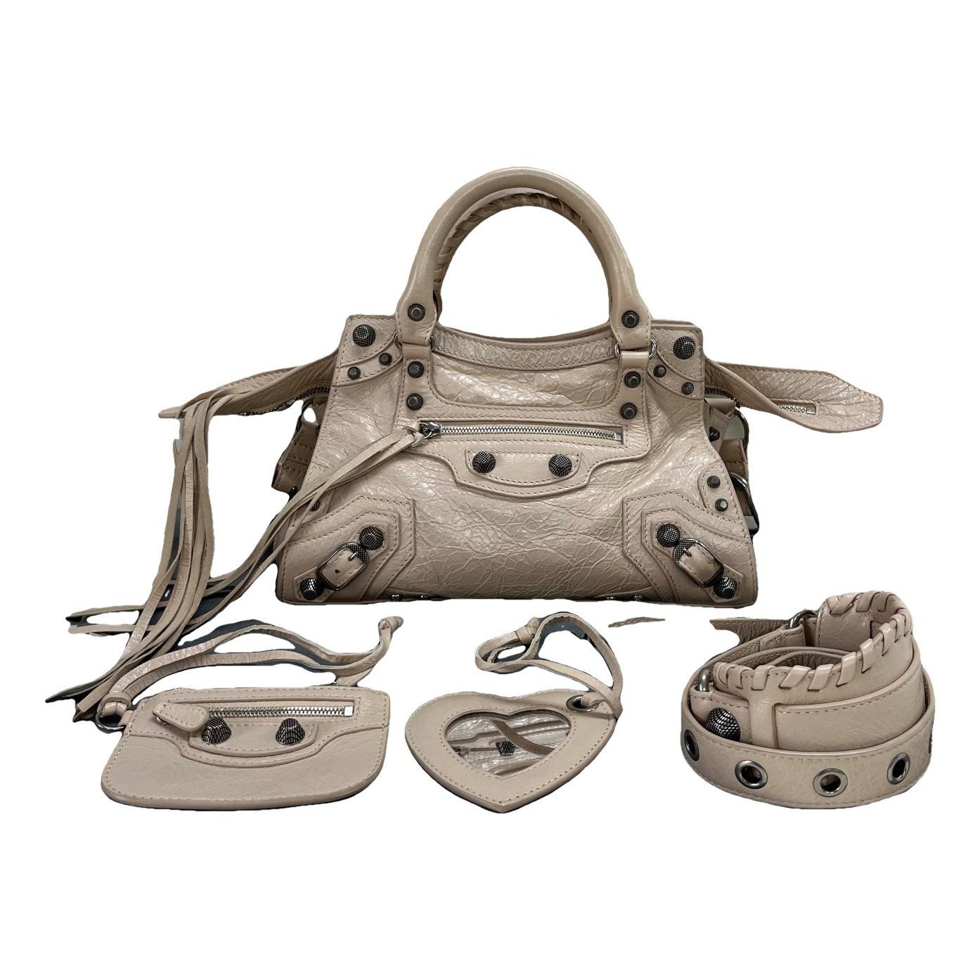 Neo Classic leather handbag