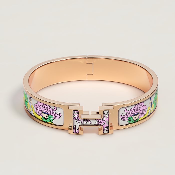 Gris Clic H Les Mustangs II Bracelet