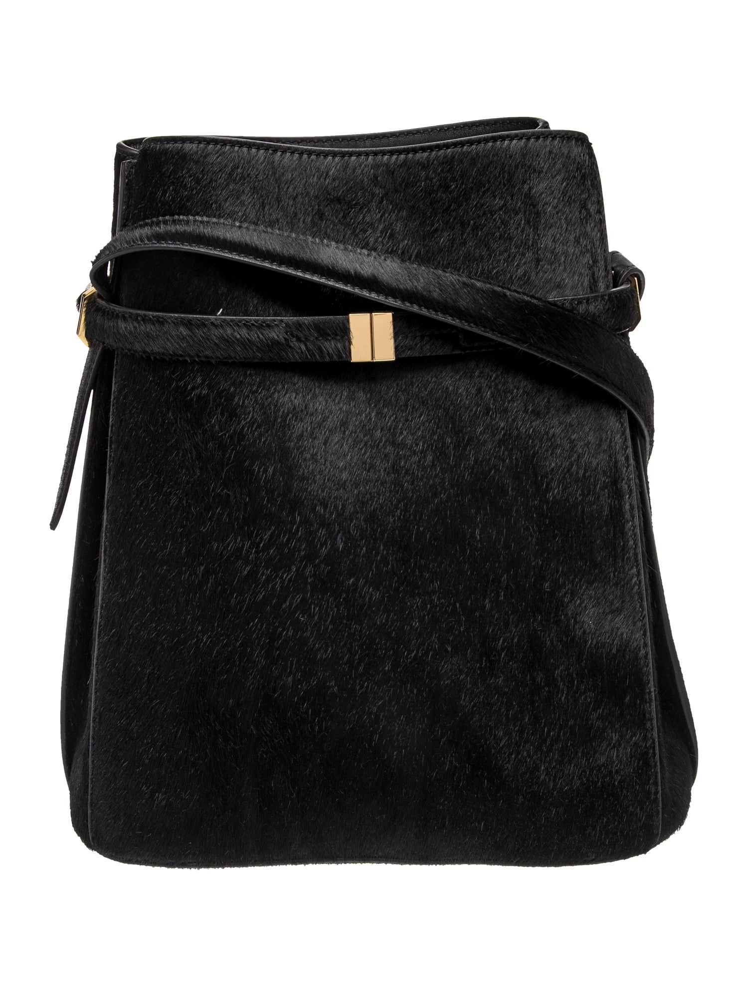 Ponyhair Belted Bucket