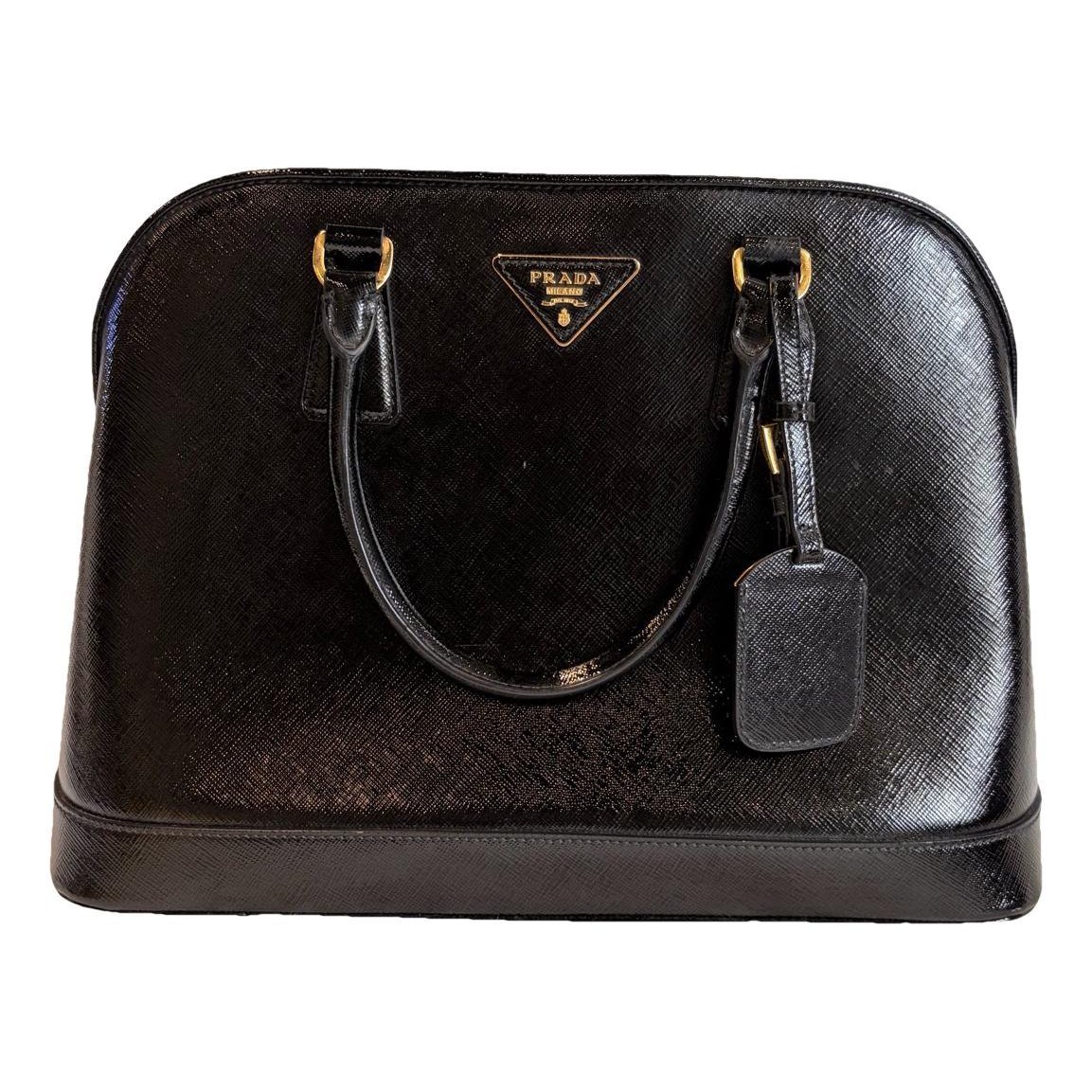 Promenade leather handbag