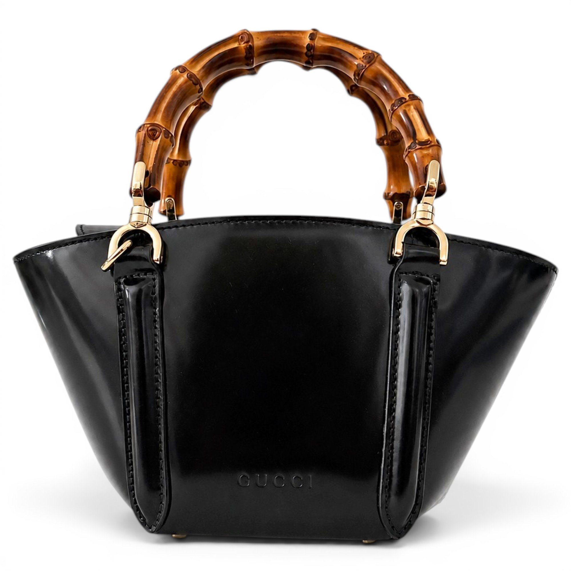 Diana Bamboo leather tote