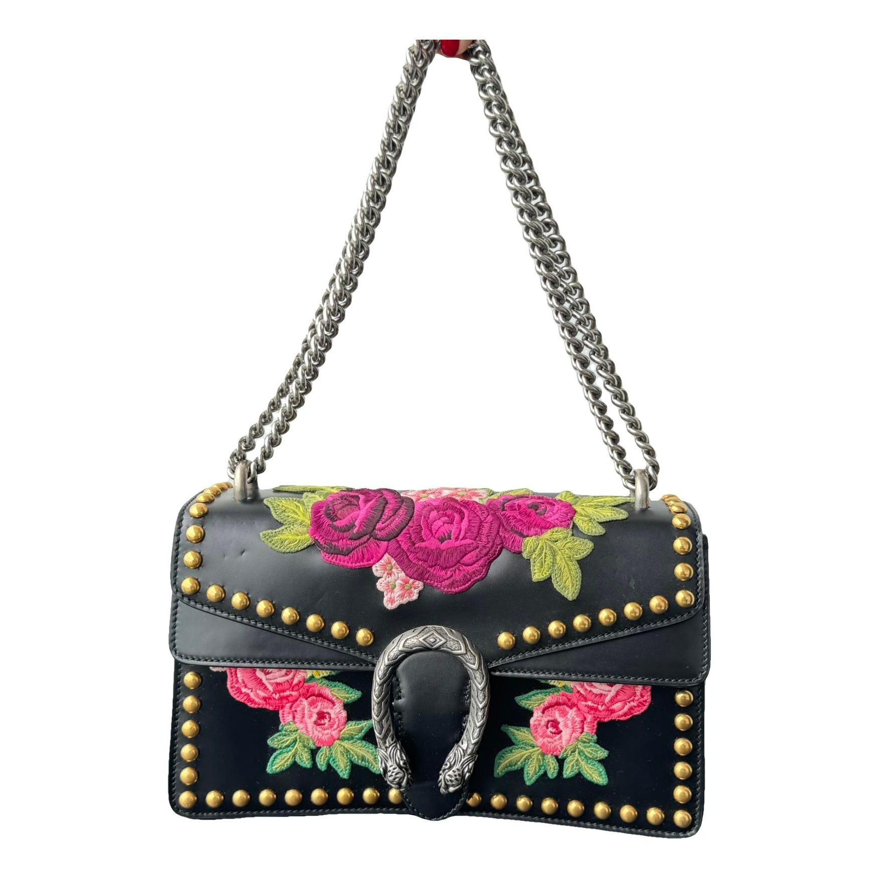 Dionysus leather handbag